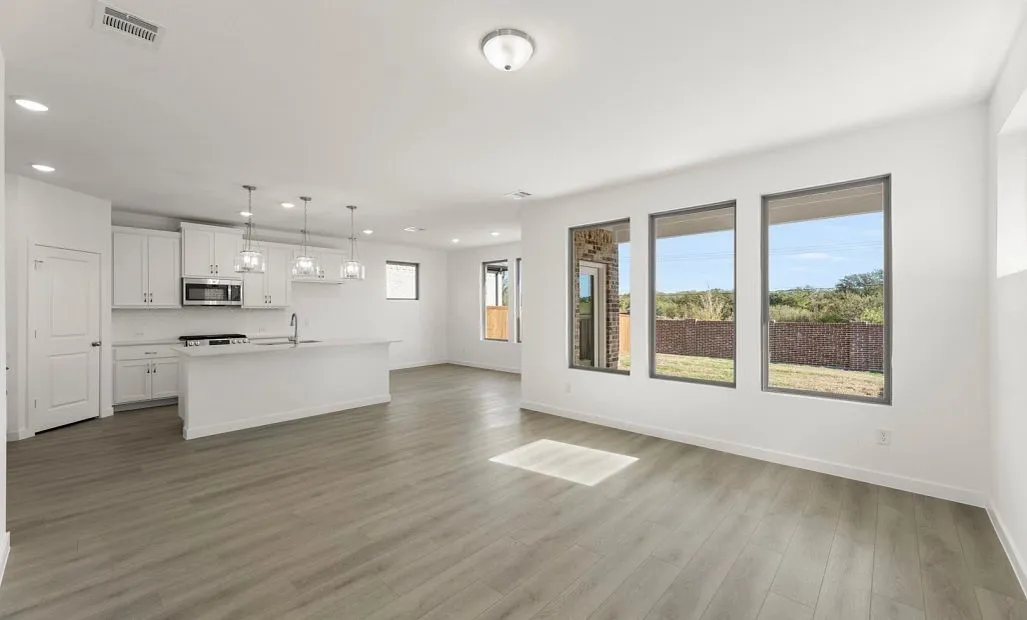 Open Kitchen-Living-Dining Room Representative Photo