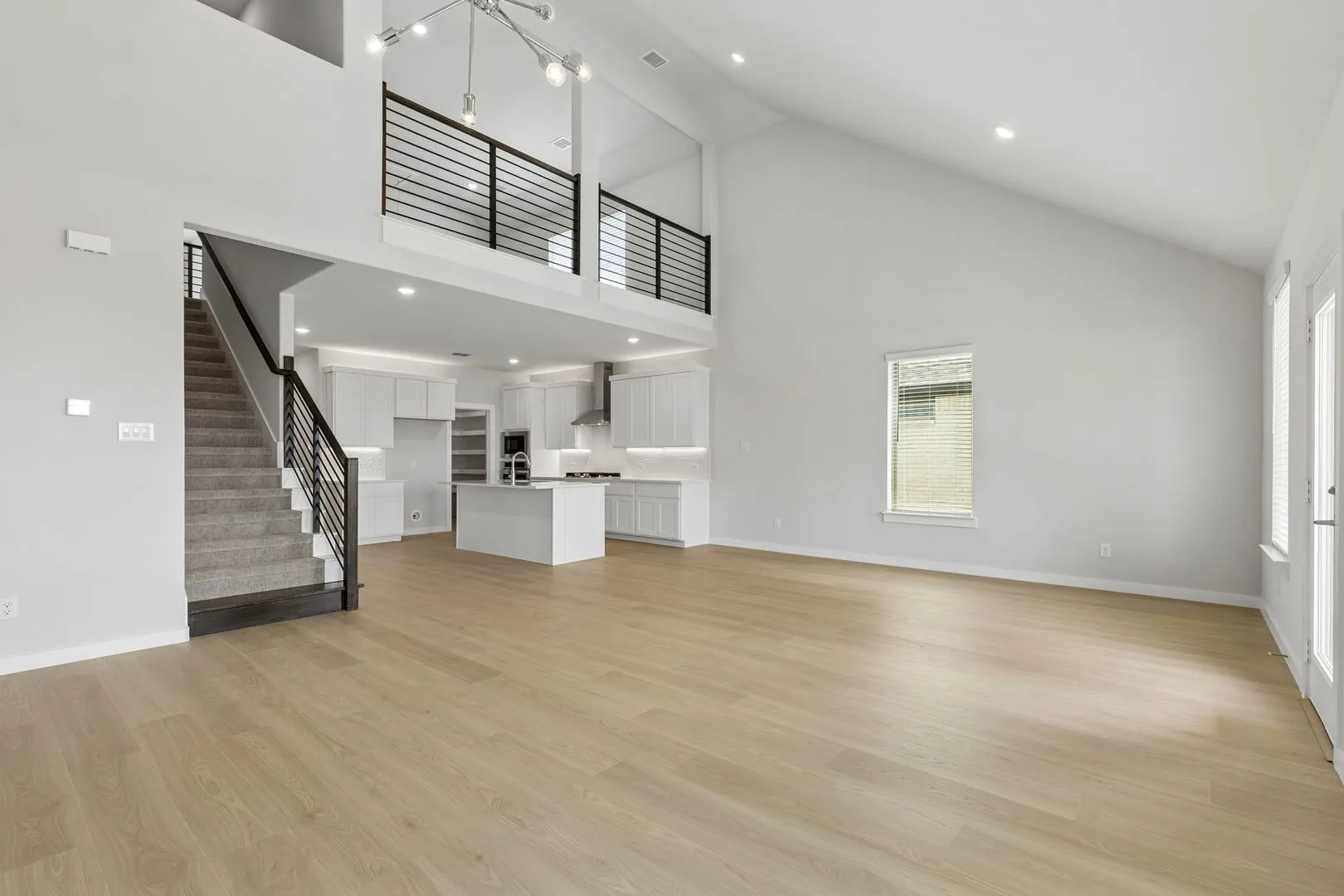 Open Floor Plan in the Winters home plan by Trophy Signature Homes – REPRESENTATIVE PHOTO