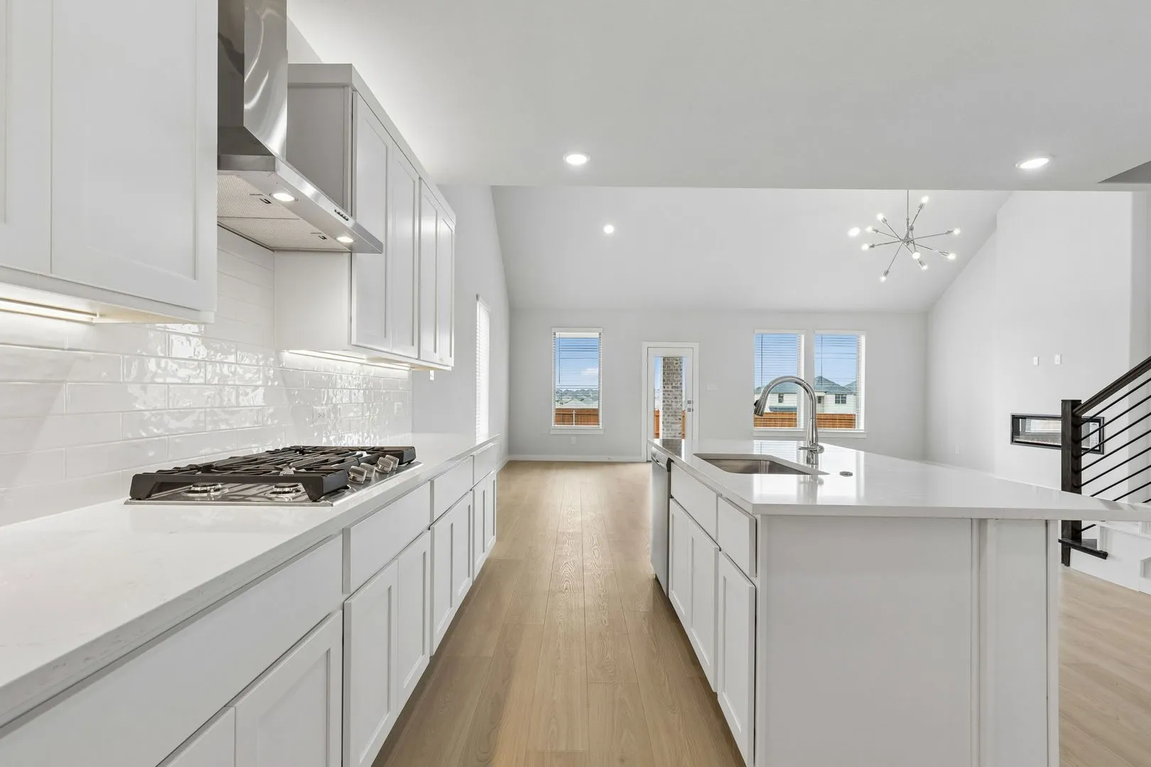 Kitchen in the Winters home plan by Trophy Signature Homes – REPRESENTATIVE PHOTO