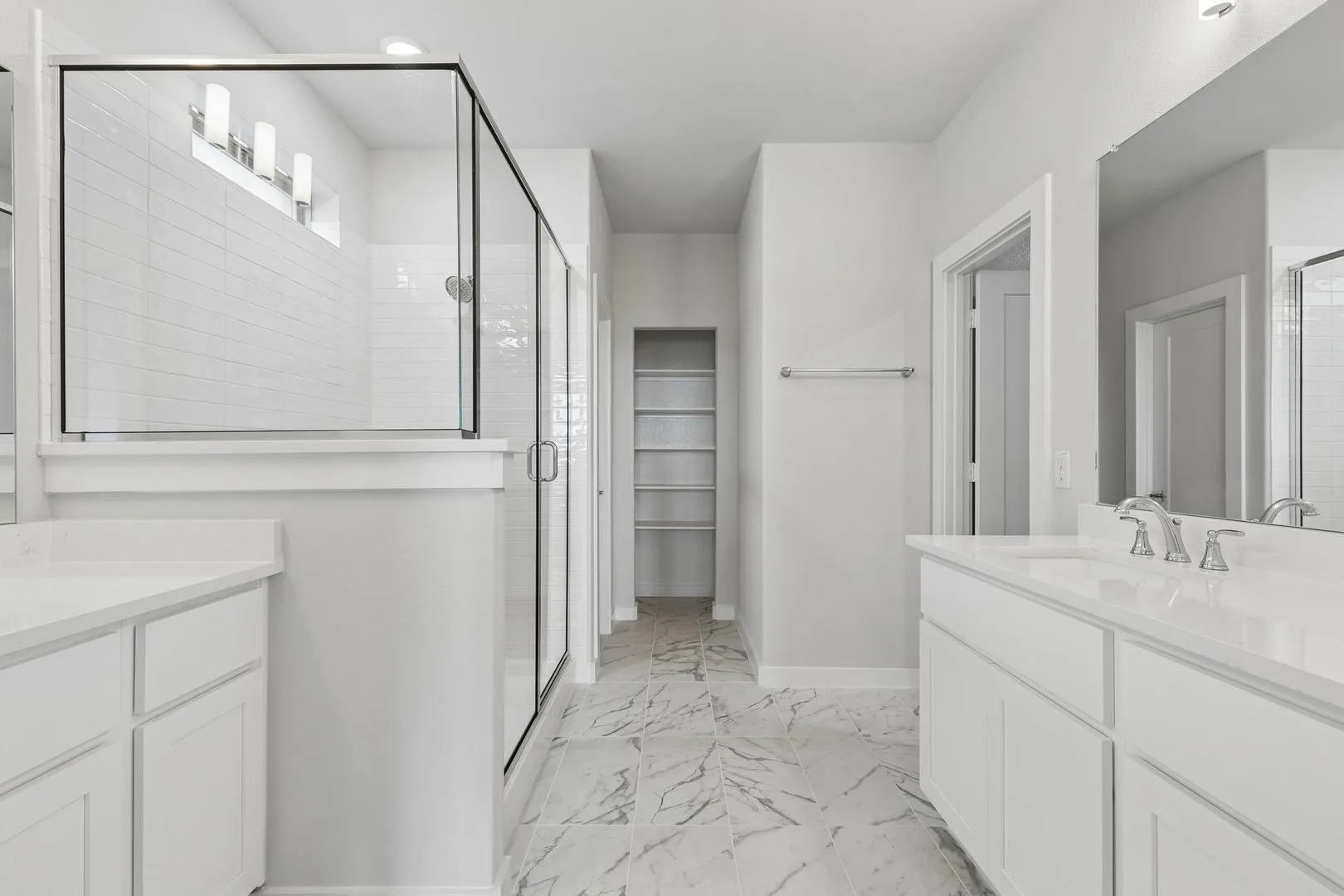 Primary Bathroom in the Winters home plan by Trophy Signature Homes – REPRESENTATIVE PHOTO