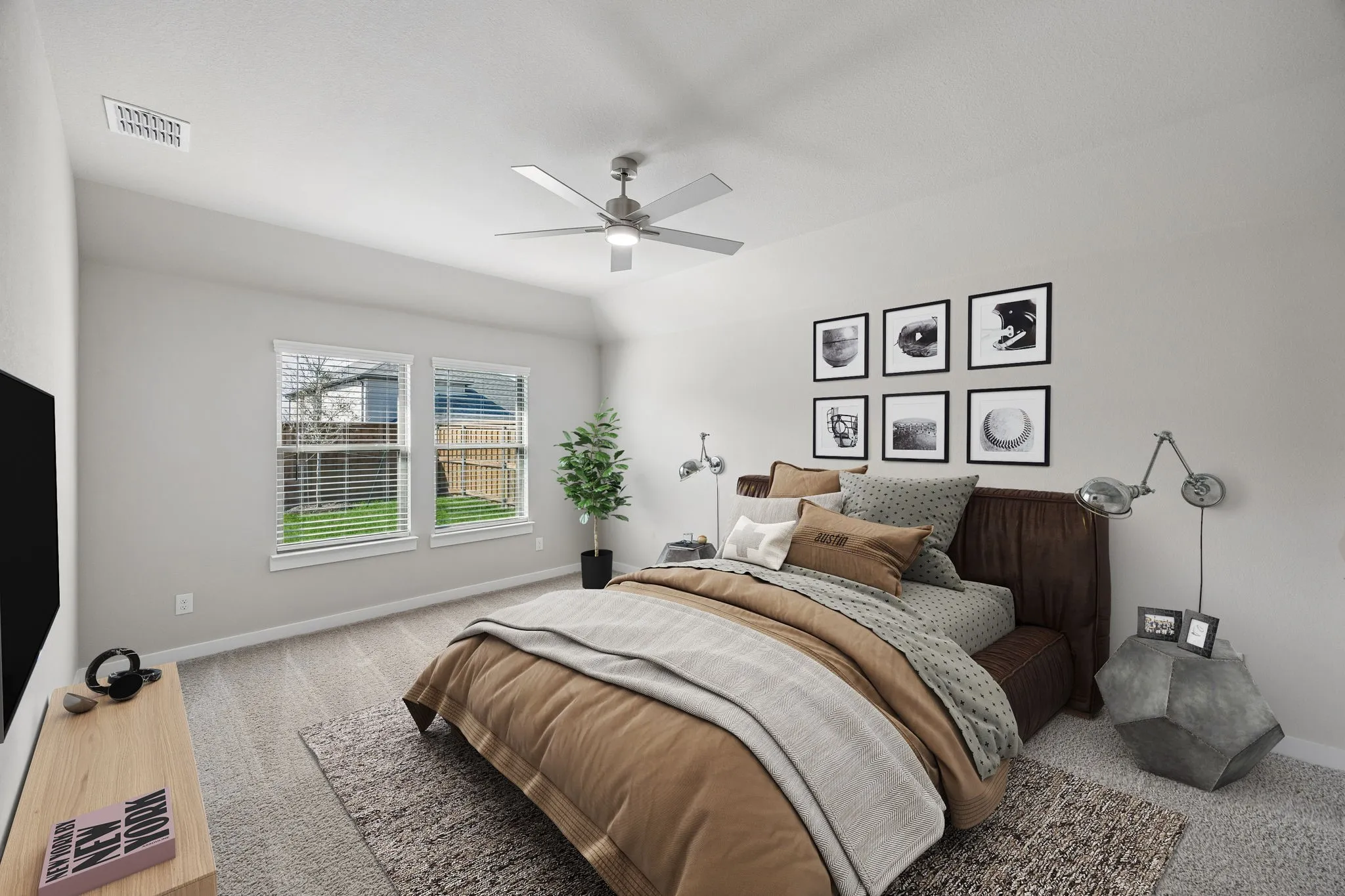 Primary Suite in the Emmy II home plan by Trophy Signature Homes - REPRESENTATIVE PHOTO
