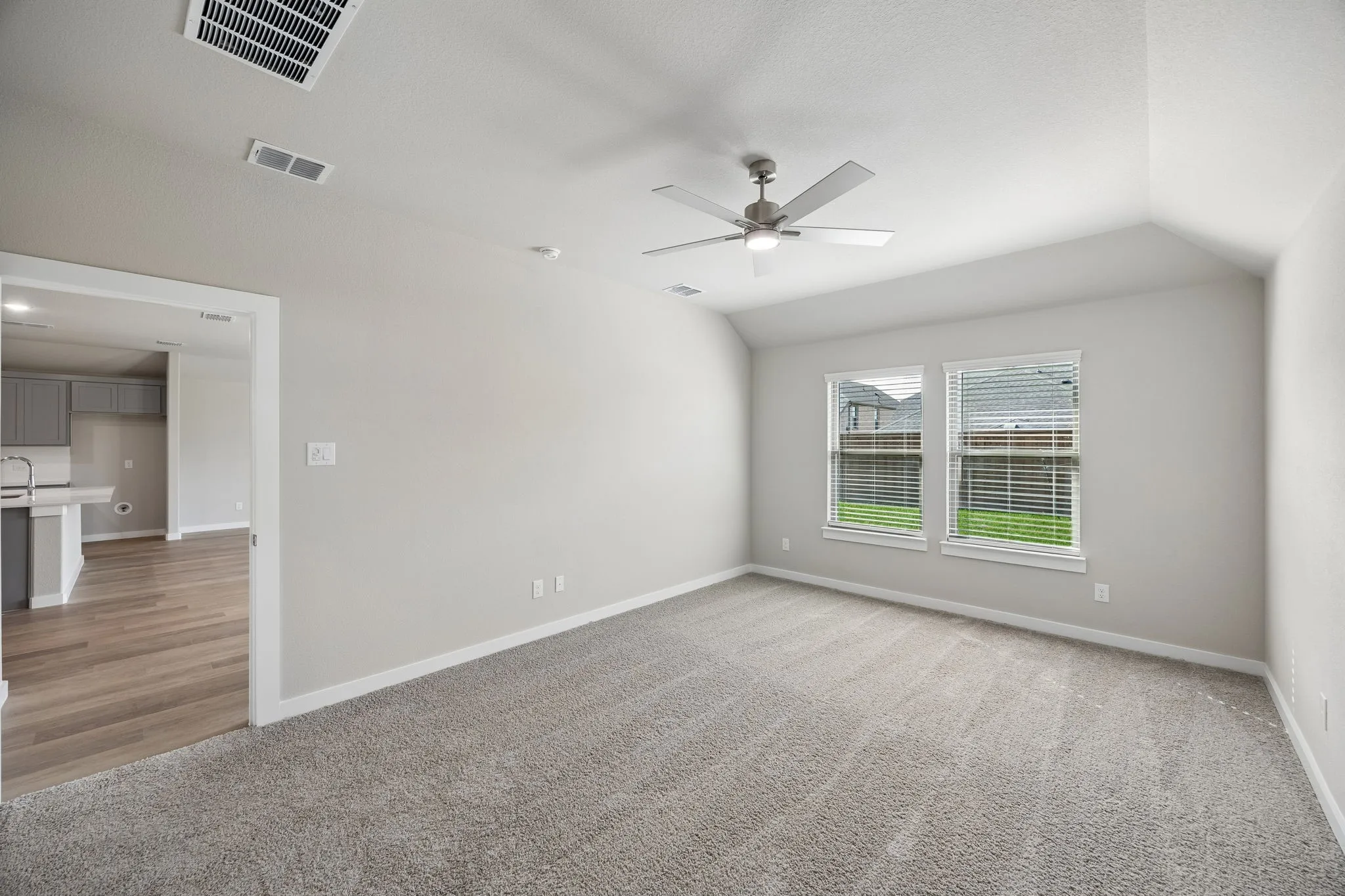 Primary Suite in the Emmy II home plan by Trophy Signature Homes - REPRESENTATIVE PHOTO