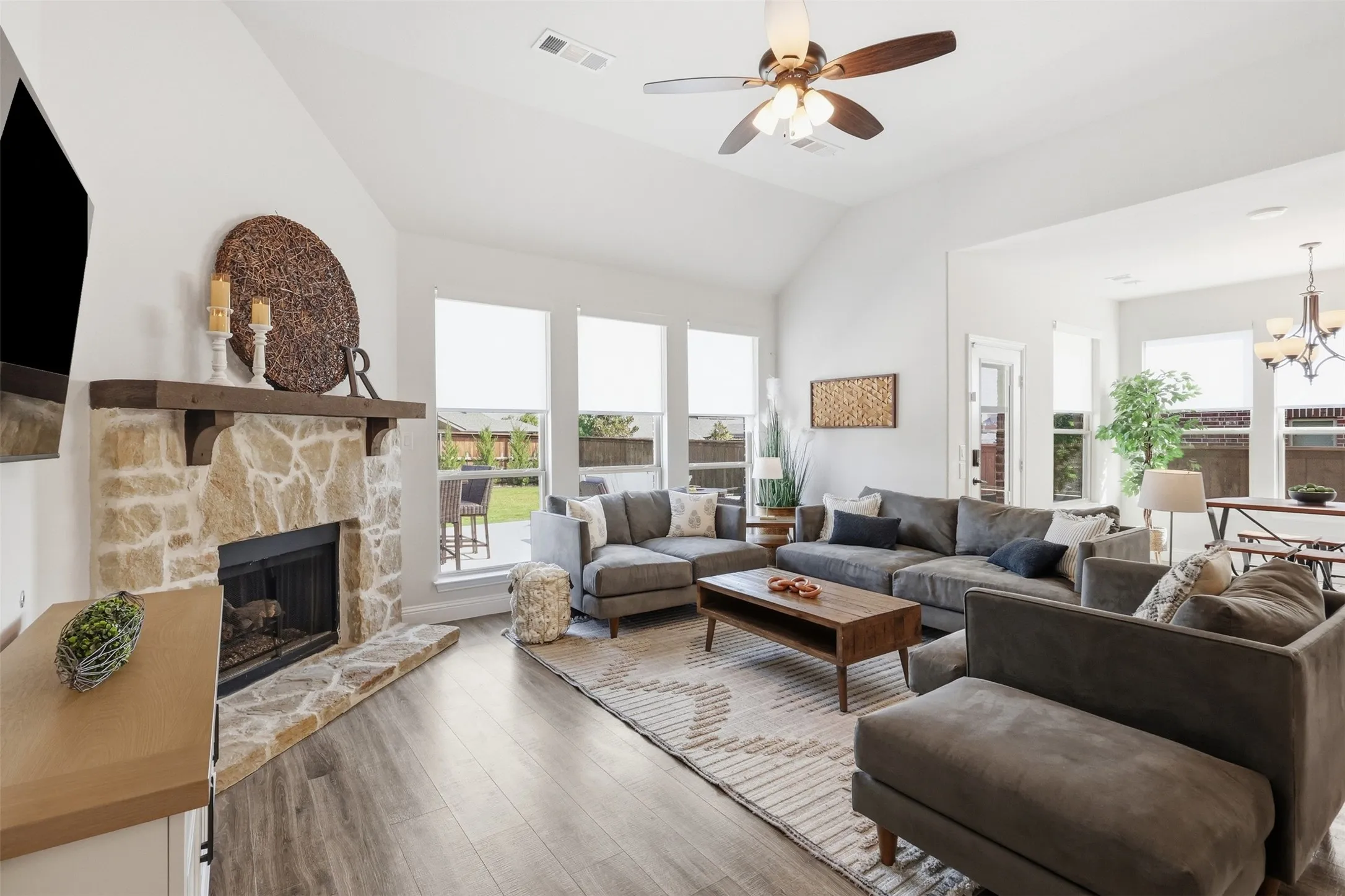 This home features custom built premium window shades throughout