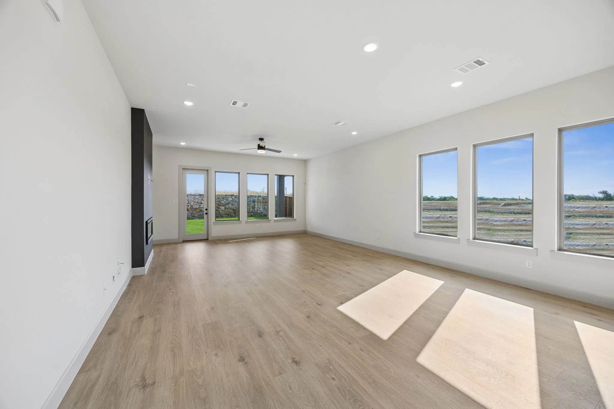 Your new dining and family rooms are flooded with natural light!