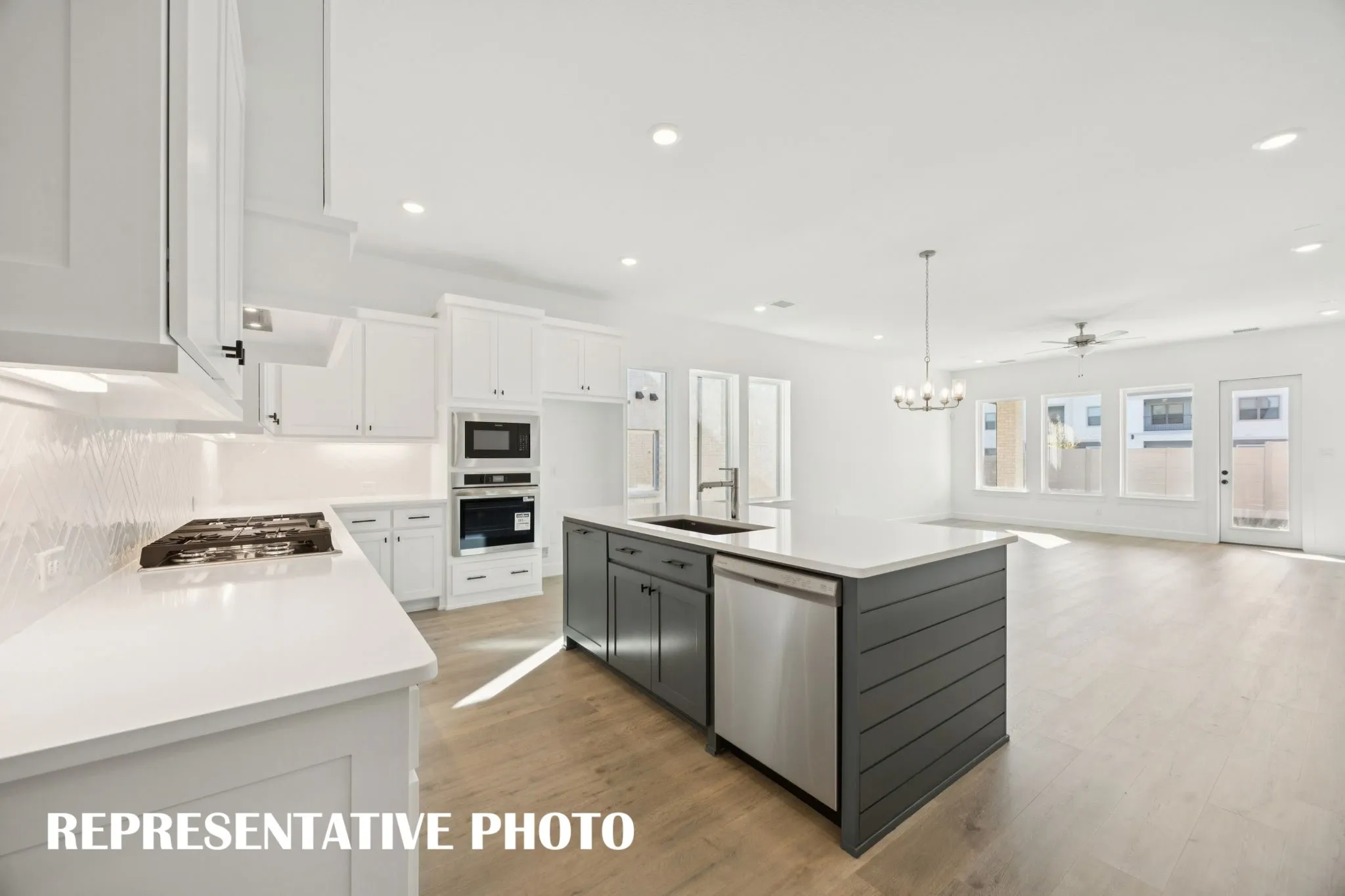 No shortage of space or style in this chef's dream kitchen. REPRESENTATIVE PHOTO