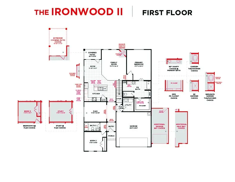 Ironwood II Master Set First Floor