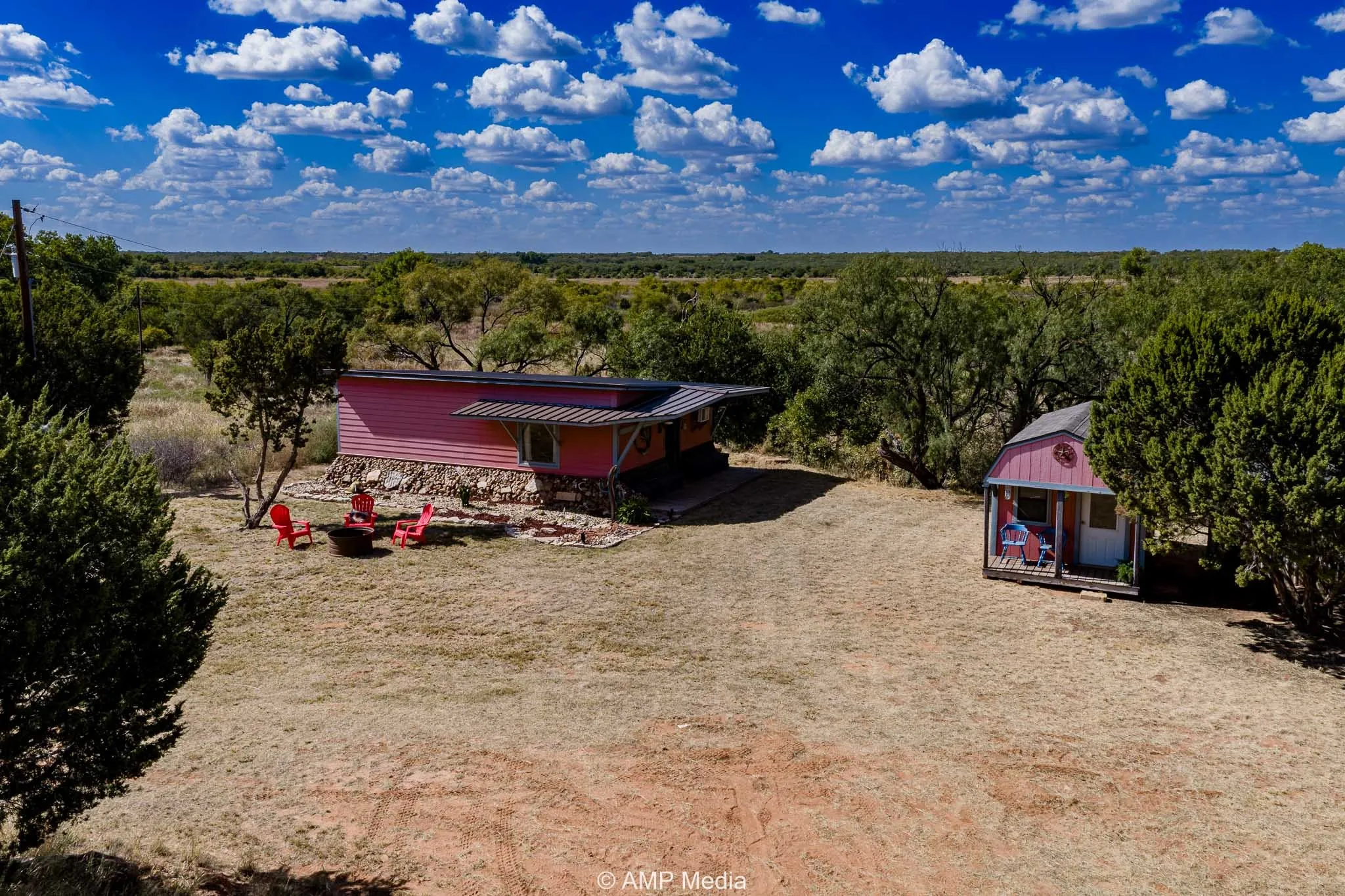 Cabin and Bunkhouse