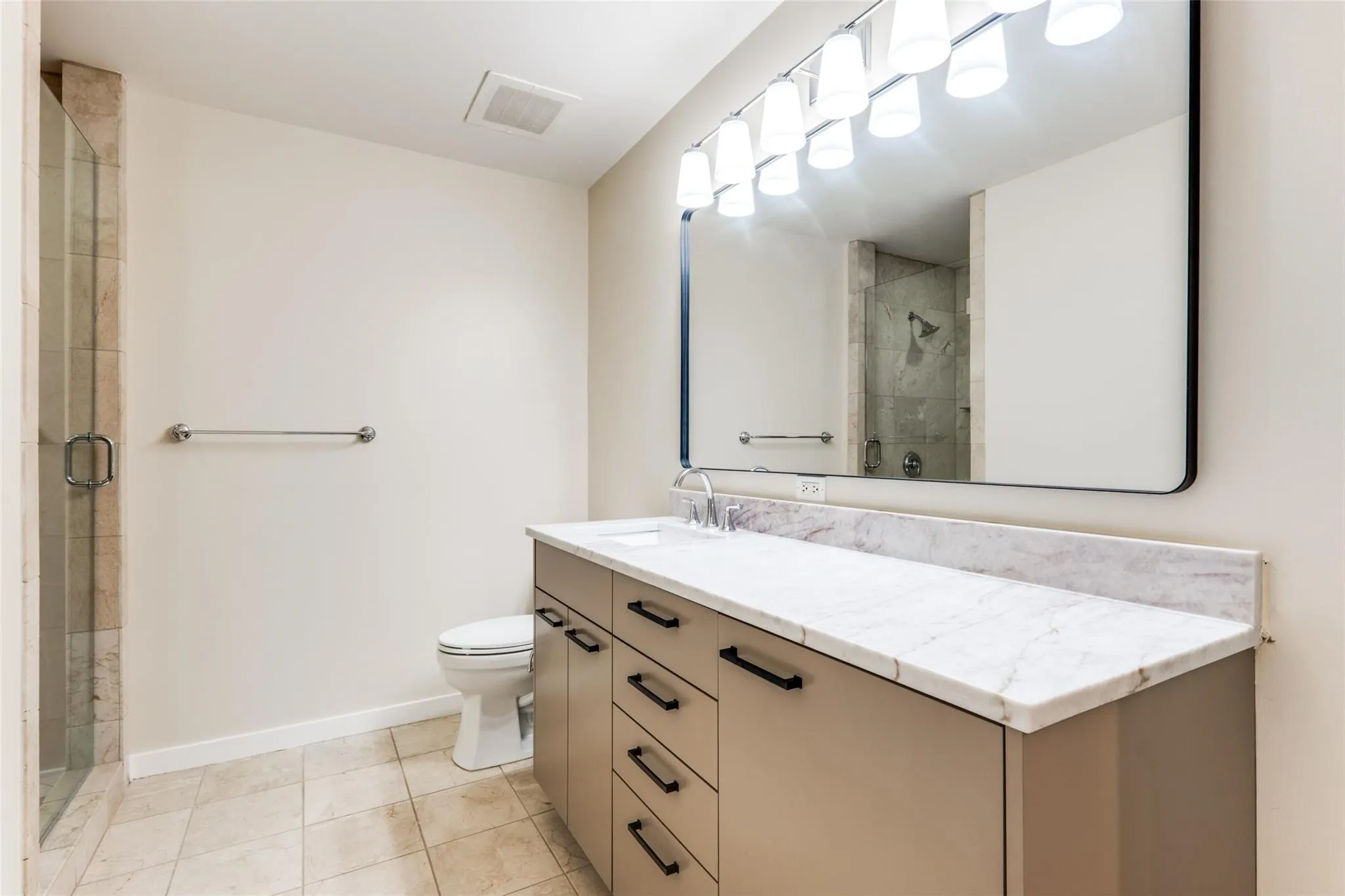 Secondary bathroom