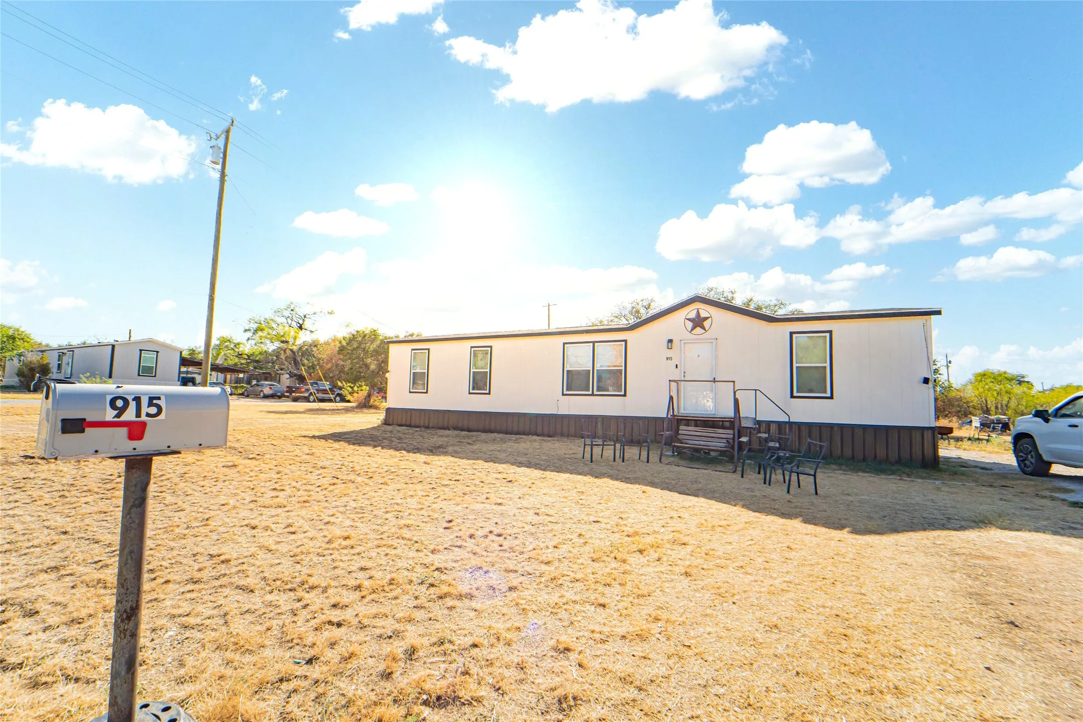 Mobile Home For Sale in Stephens County , 915 S Miller Street, Breckenridge, Texas 76424, 4 Bedroom, 2 Bathroom, Garage spaces, 1,500 Sqft, built in 2024, mls#21390844, Real Estate Agent in Breckenridge, Homes For Sale in Stephens county, Homes For Sale in Breckenridge, Realtor in Breckenridge Texas, Real Estate Brokerage Independent Realty Texas, Luminita Cordes Realtor