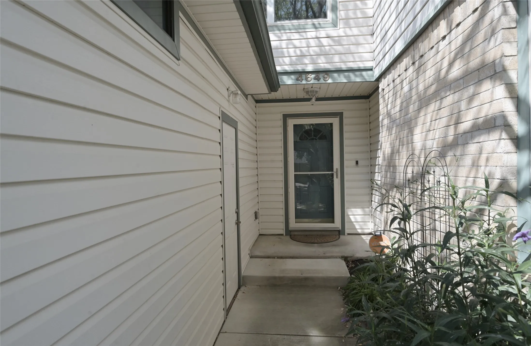 Covered front porch