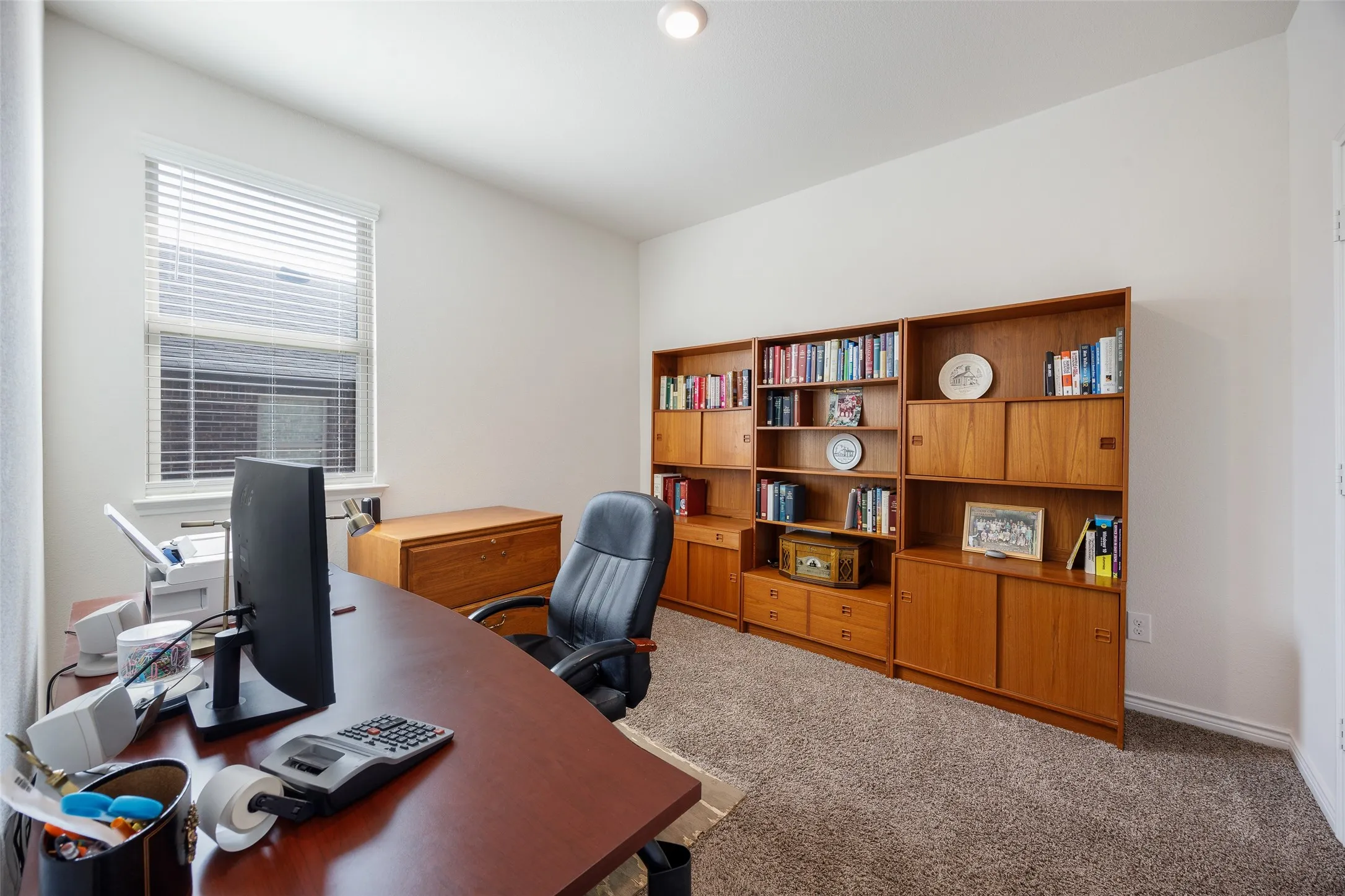 Bedroom used as office