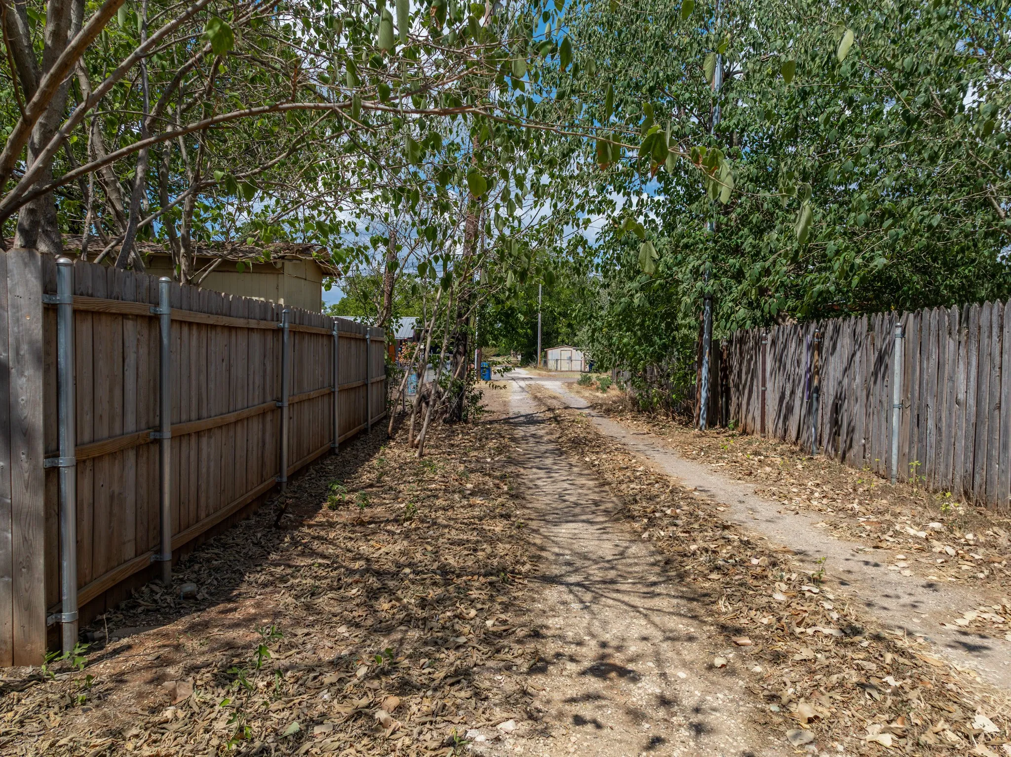 back alley access