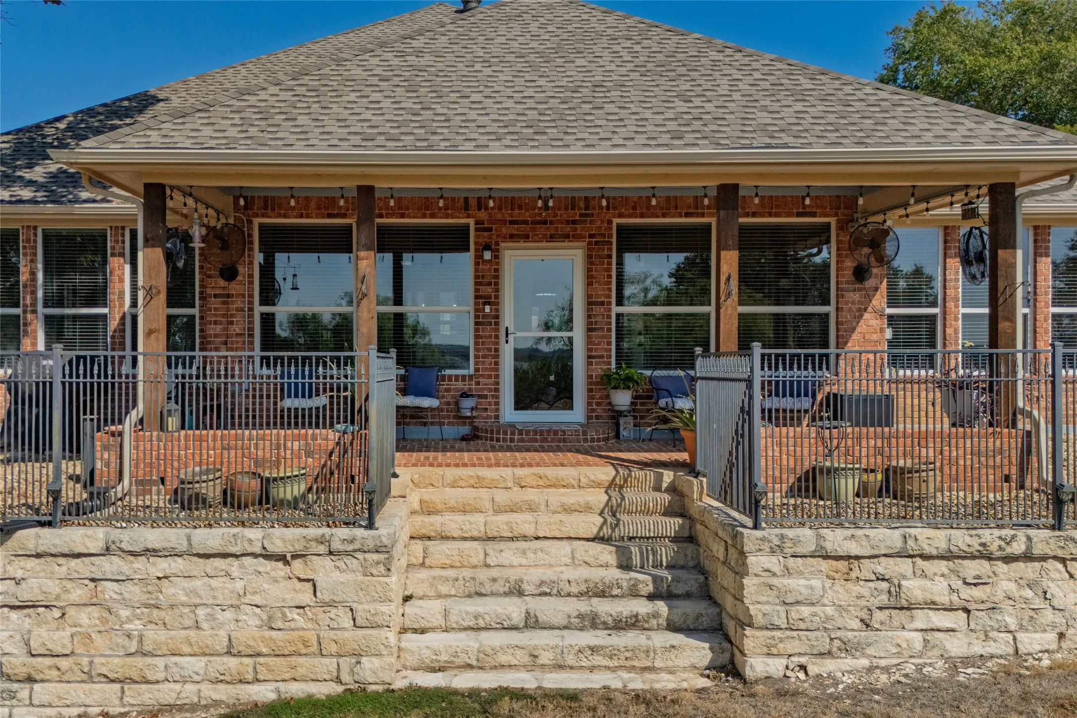 Lovely back porch.