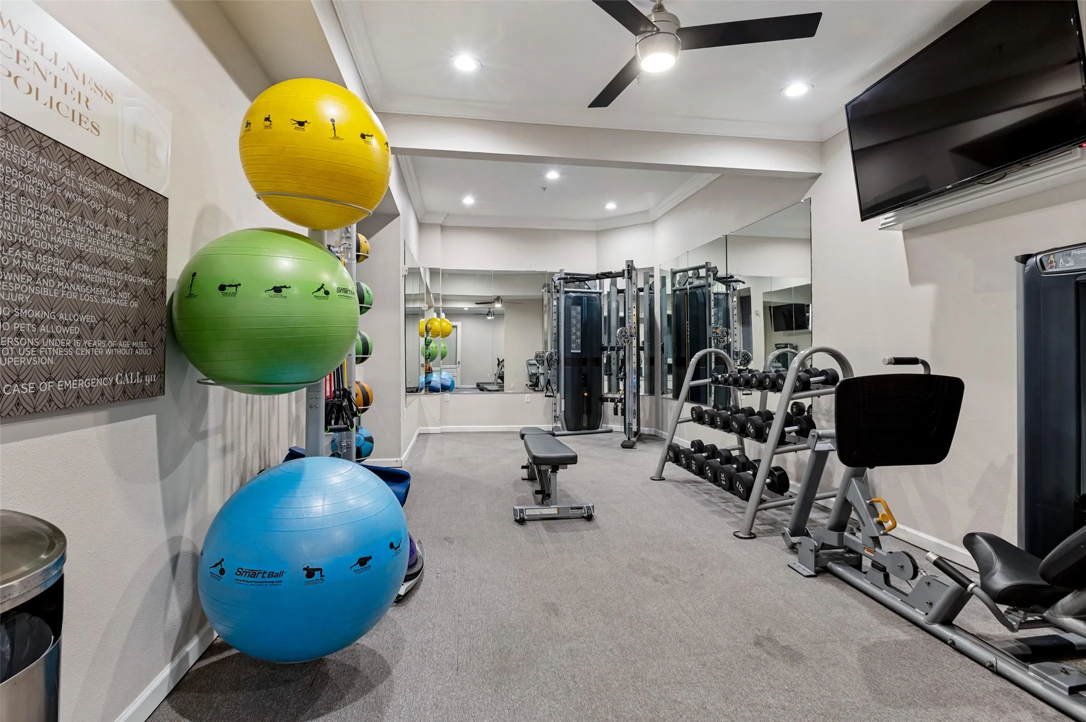 24-hour Fitness Center
