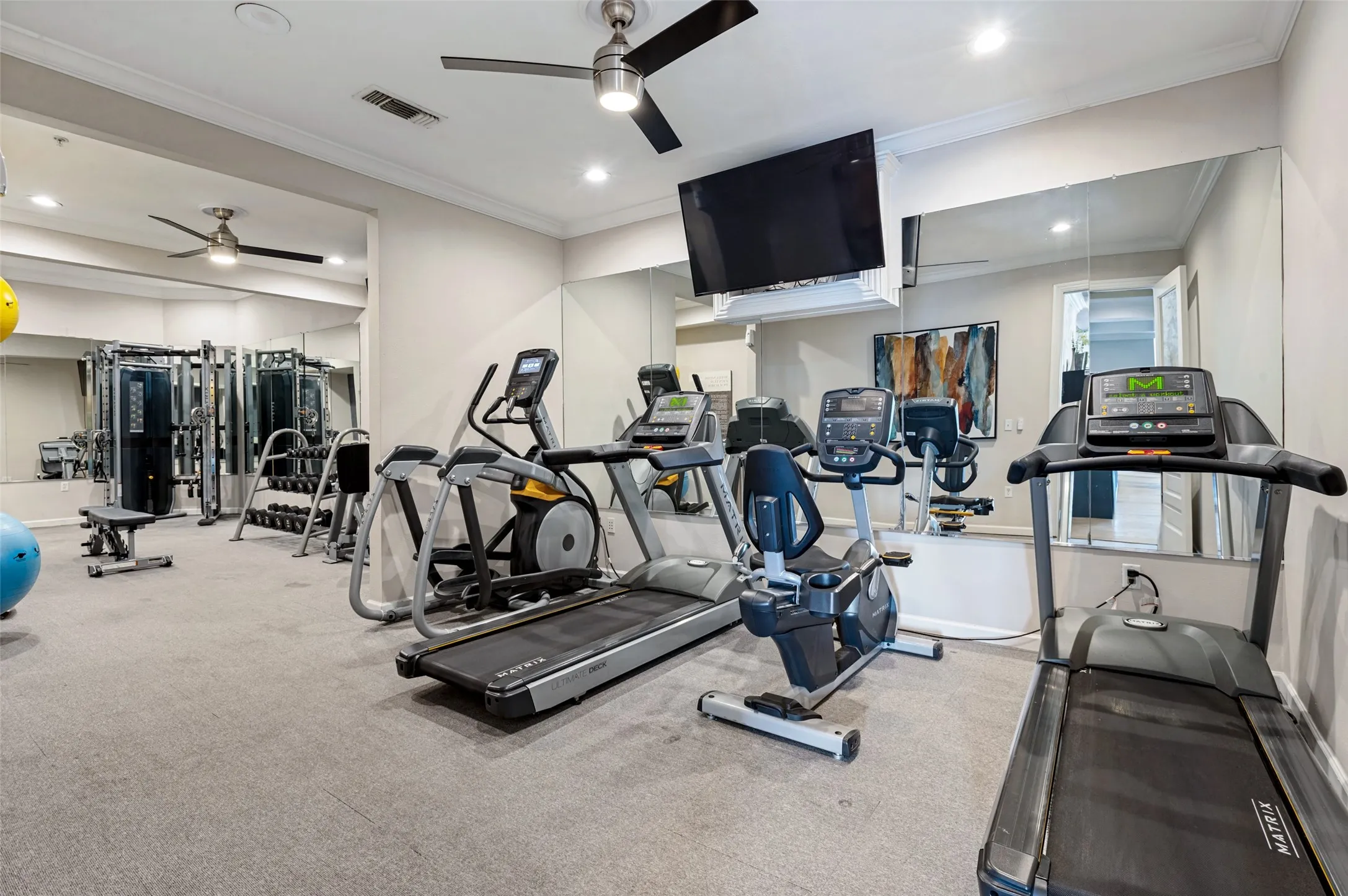 24-hour Fitness Center