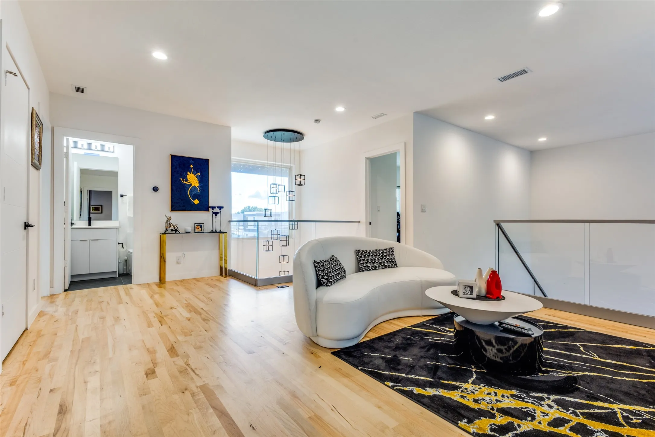 living room upstairs