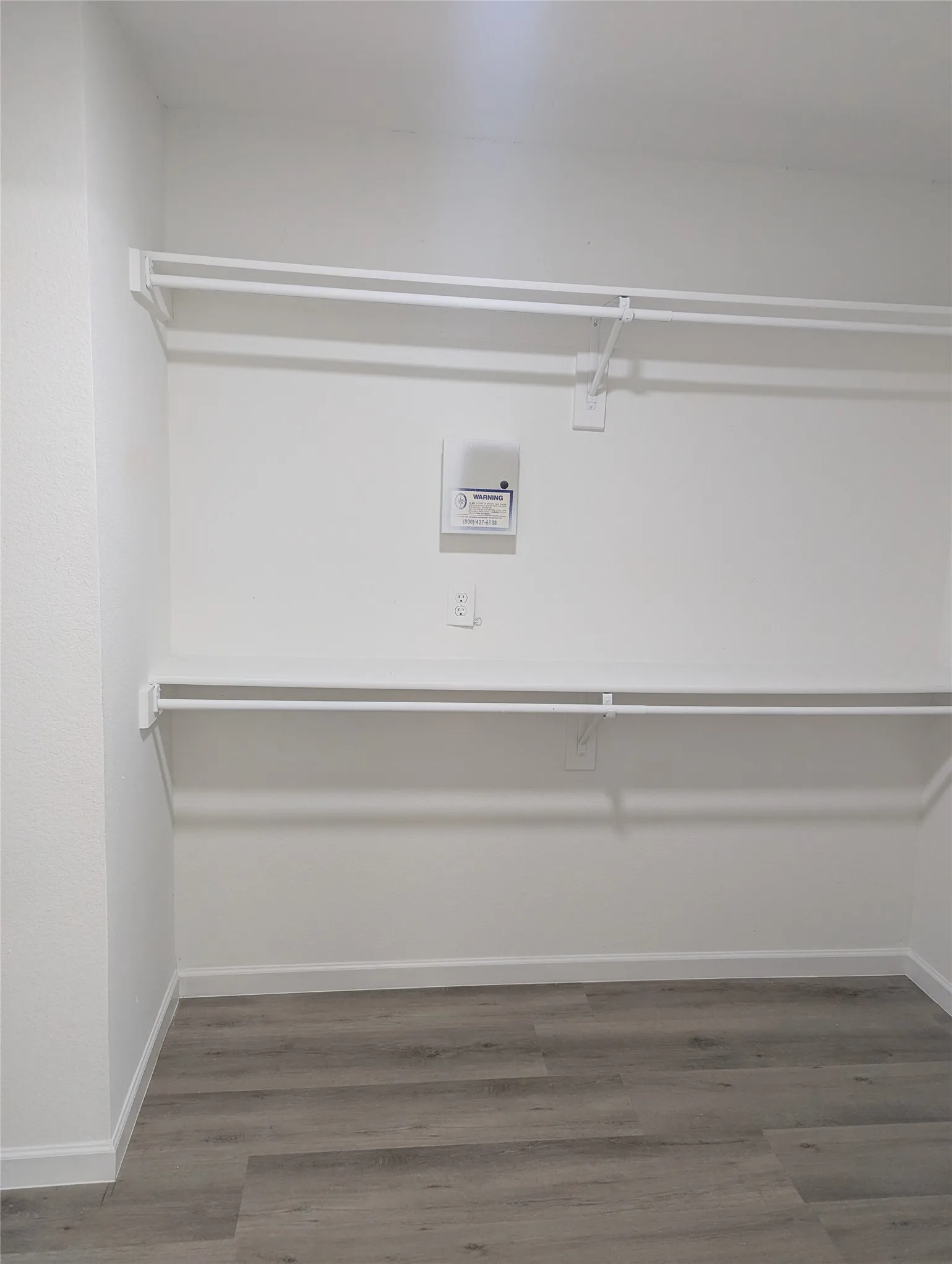 Primary bedroom closet