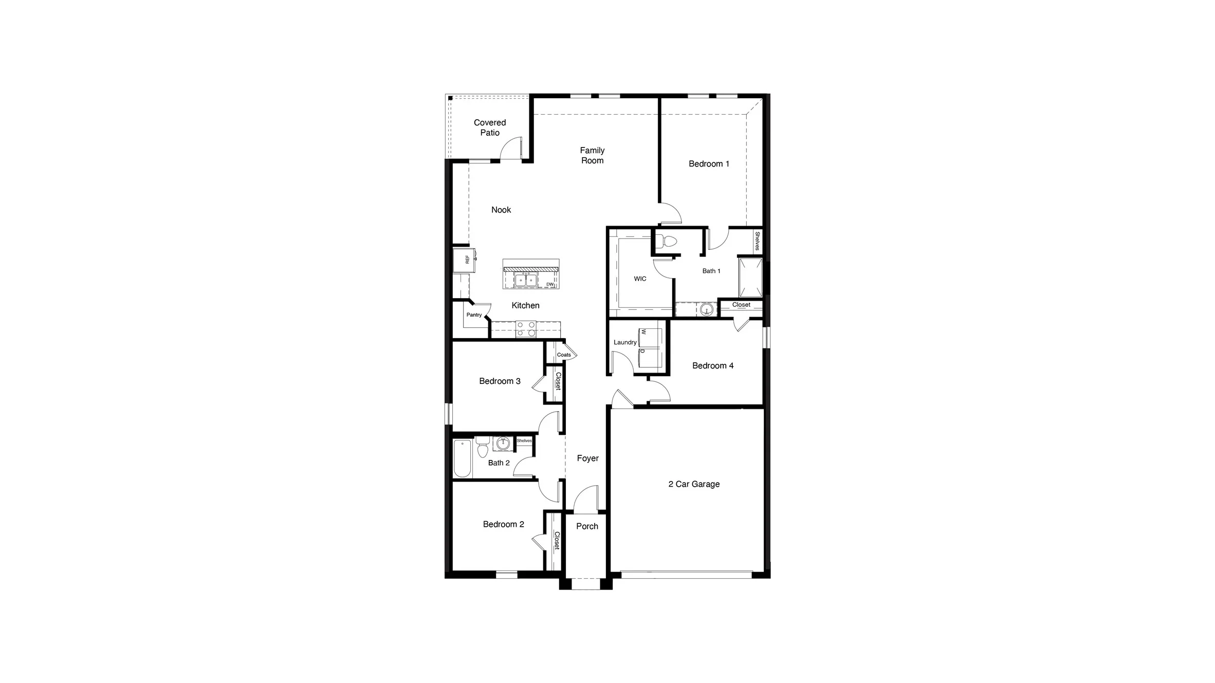D.R. Horton's  Texas Cali floor plan - All Home and community information, including pricing, included features, terms, availability and amenities, are subject to change at any time without notice or obligation. All Drawings, pictures, photographs, video, square footages, floor plans, elevations, features, colors and sizes are approximate for illustration purposes only and will vary from the homes as built.
