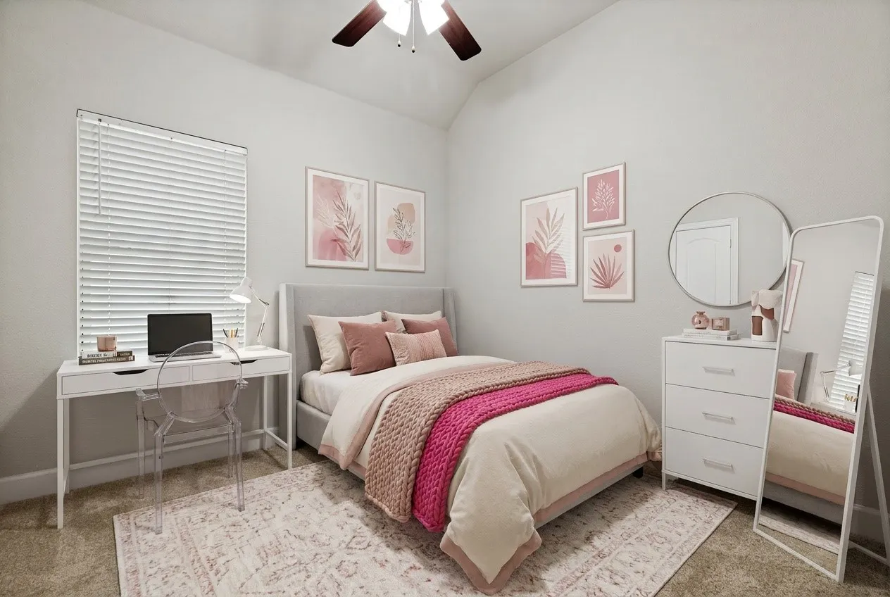 Bedroom 3# Virtually staged