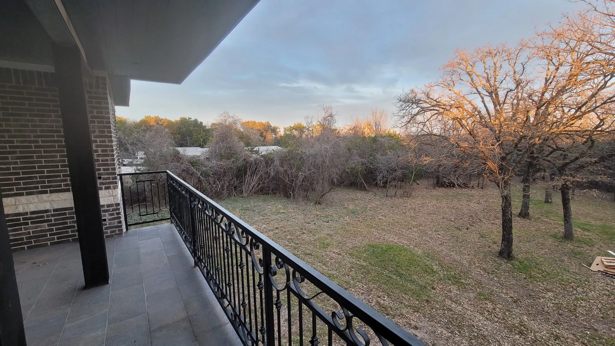 2nd floor Balcony view.