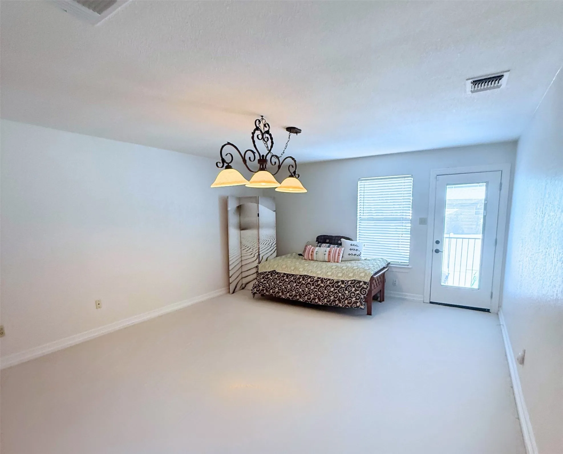 Image does not do the room justice. Perfect for pool table, gaming or home office.