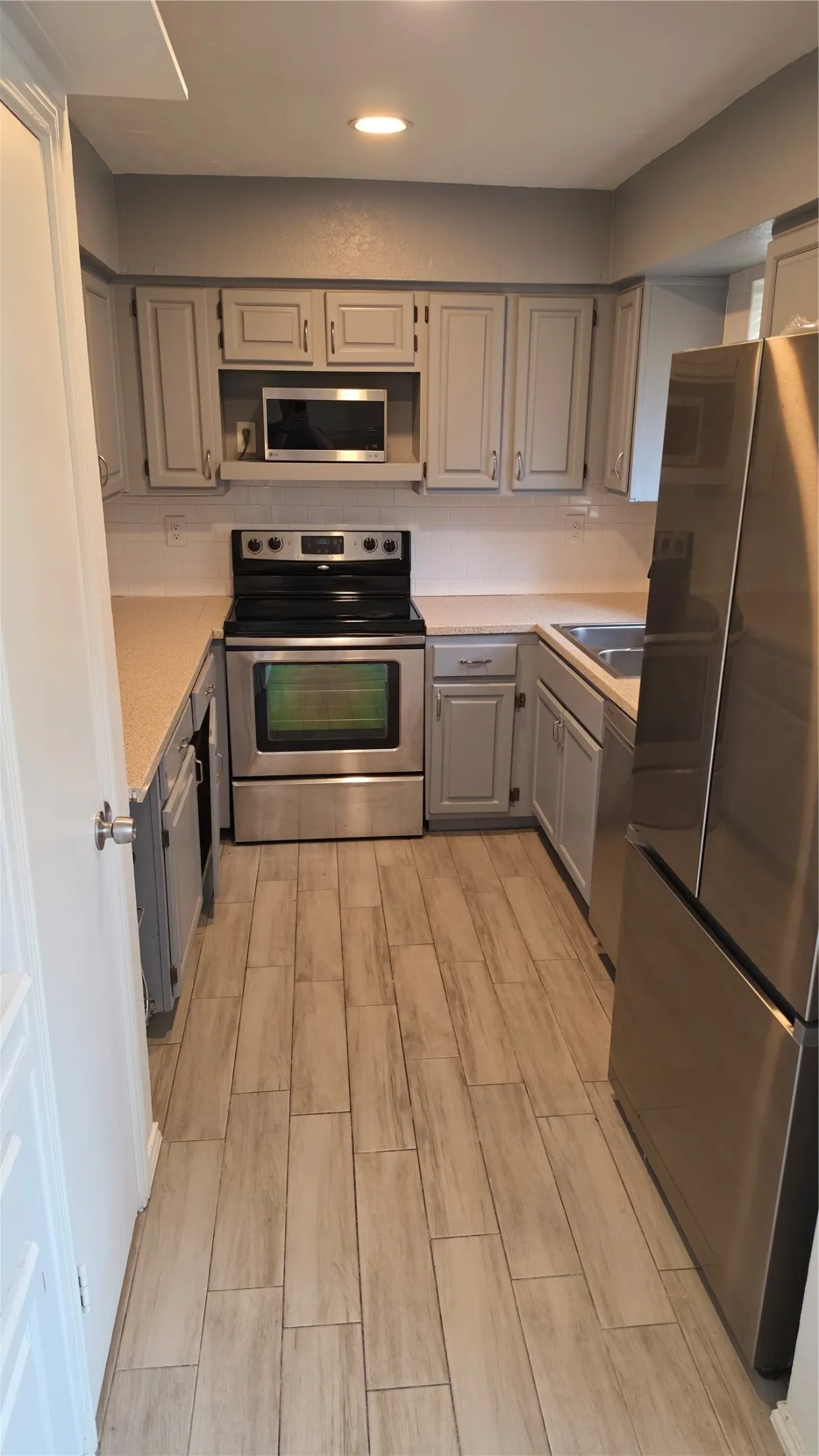 Kitchen from the Living Room