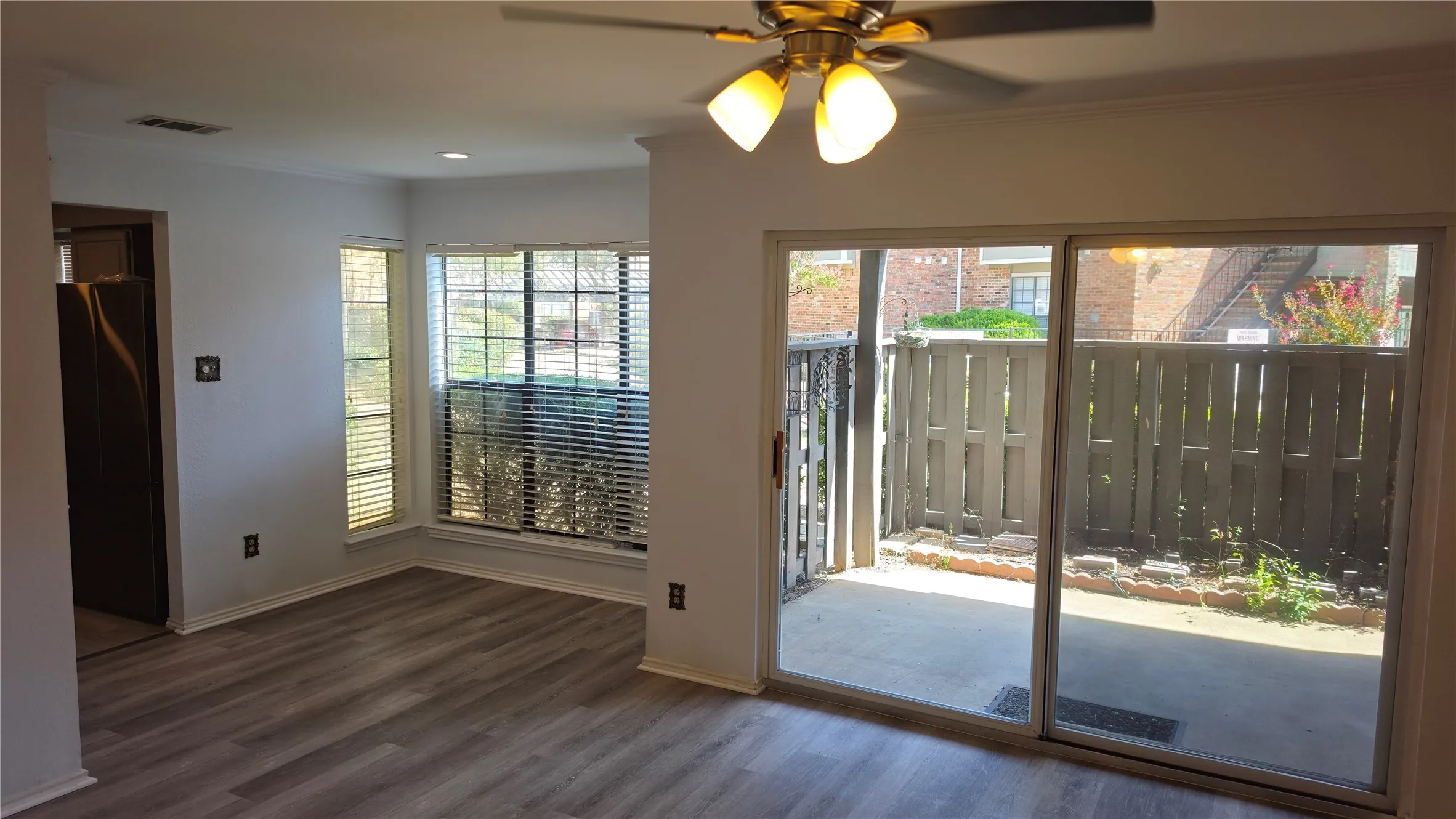 Closer Patio View