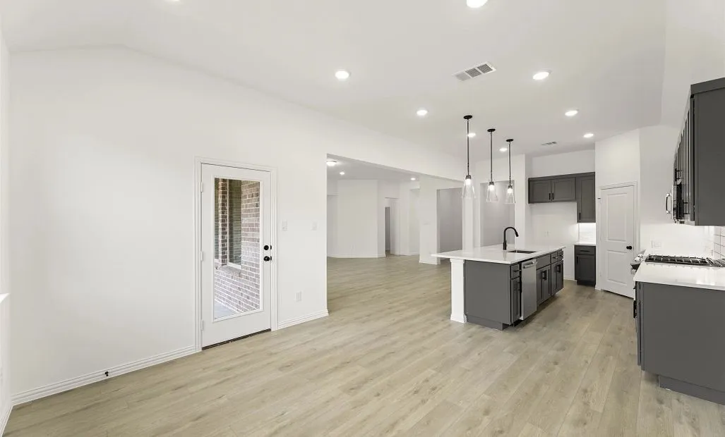 Open Kitchen-Living-Dining Room Representative Photo