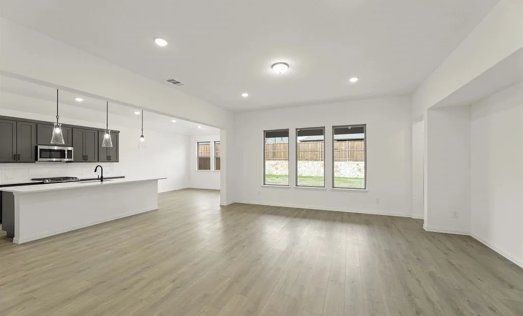 Open Kitchen-Living-Dining Room Representative Photo