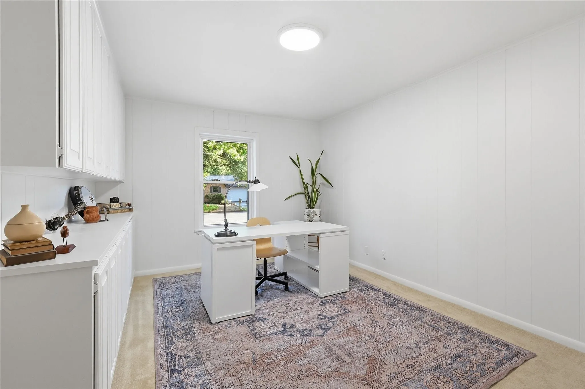 Bedroom 3 works great as an office