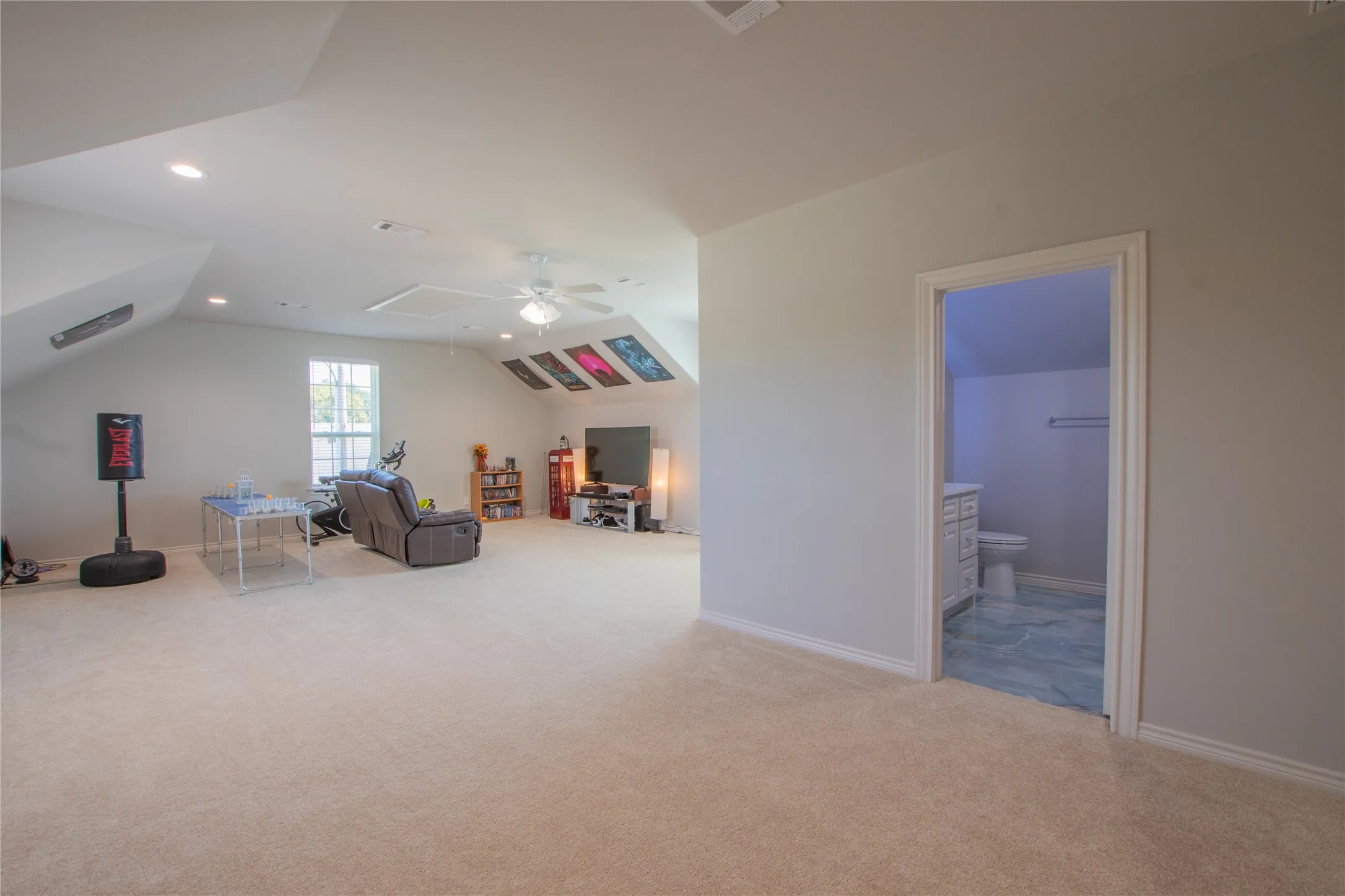 Bedroom 3 with full en suite bath would also make a great game room