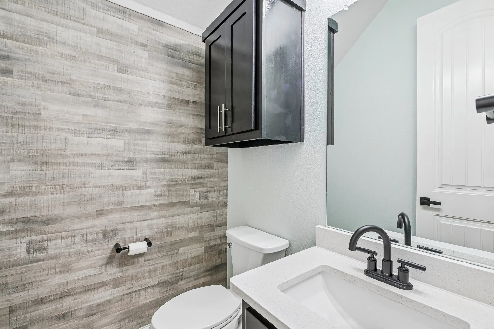Downstairs half bath