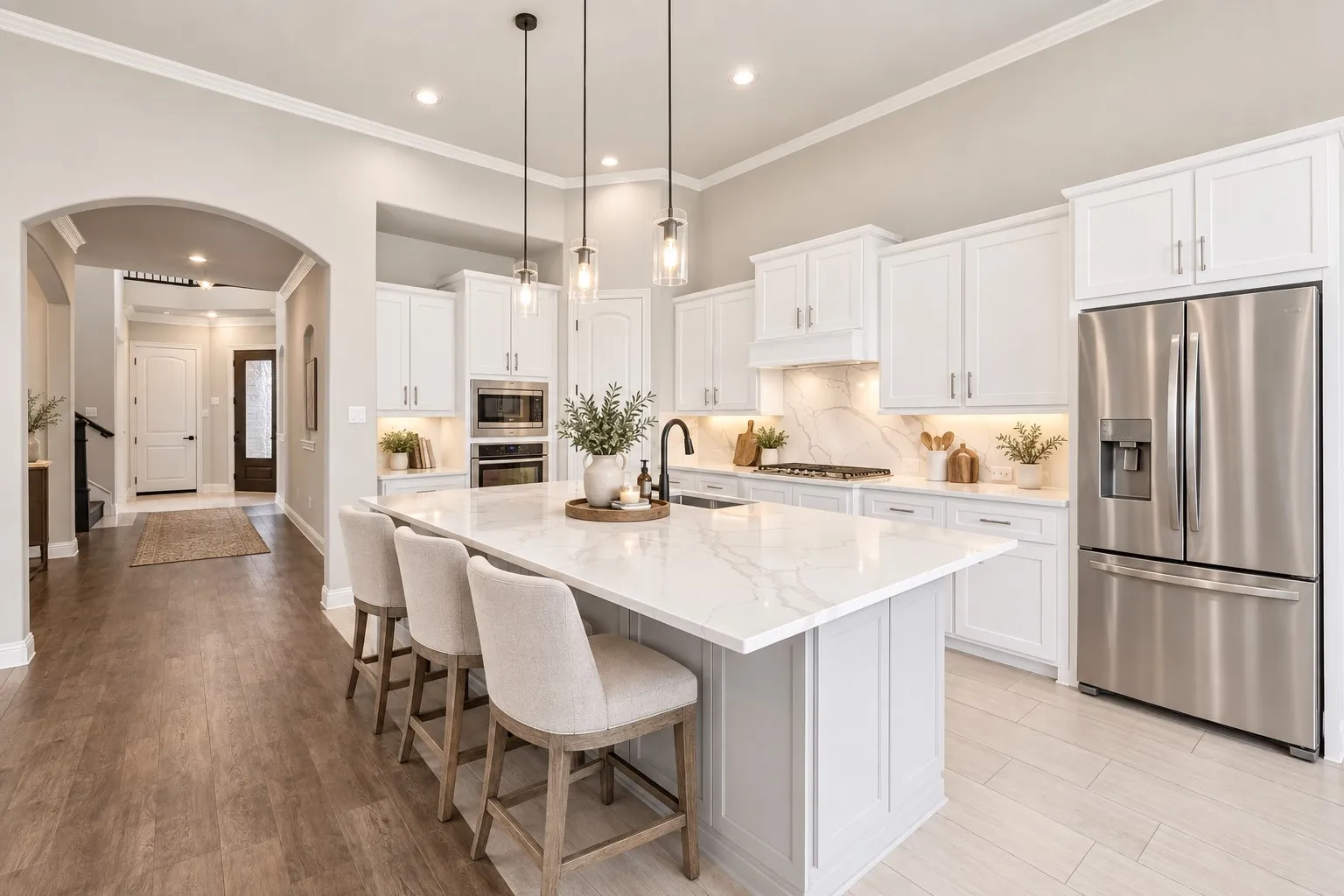 Kitchen - - refrigerator not included