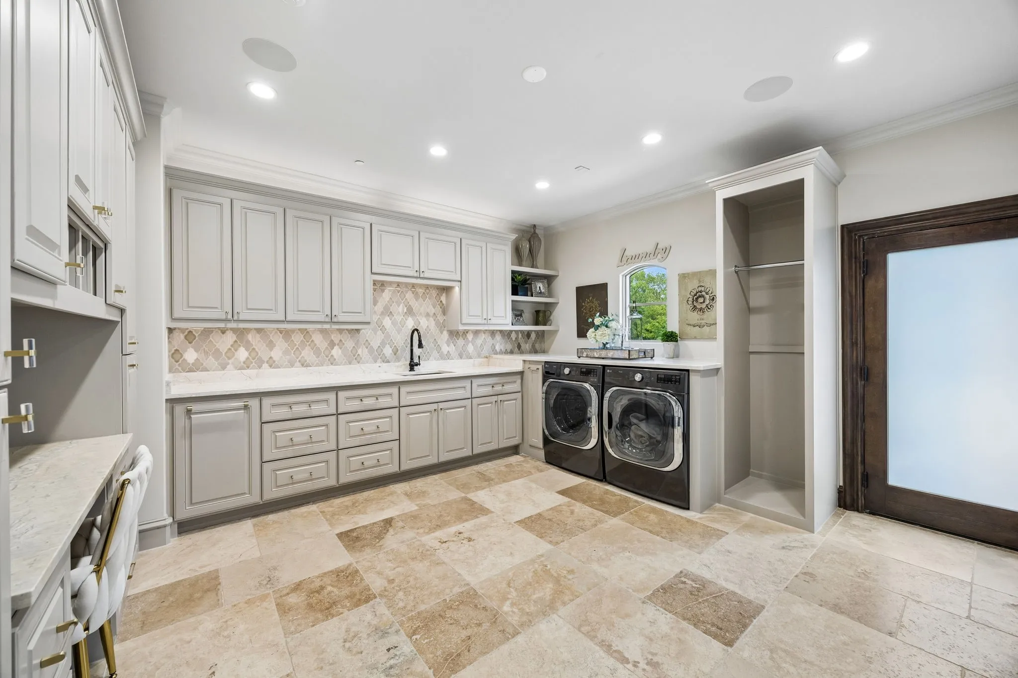 Beautiful Laundry Space