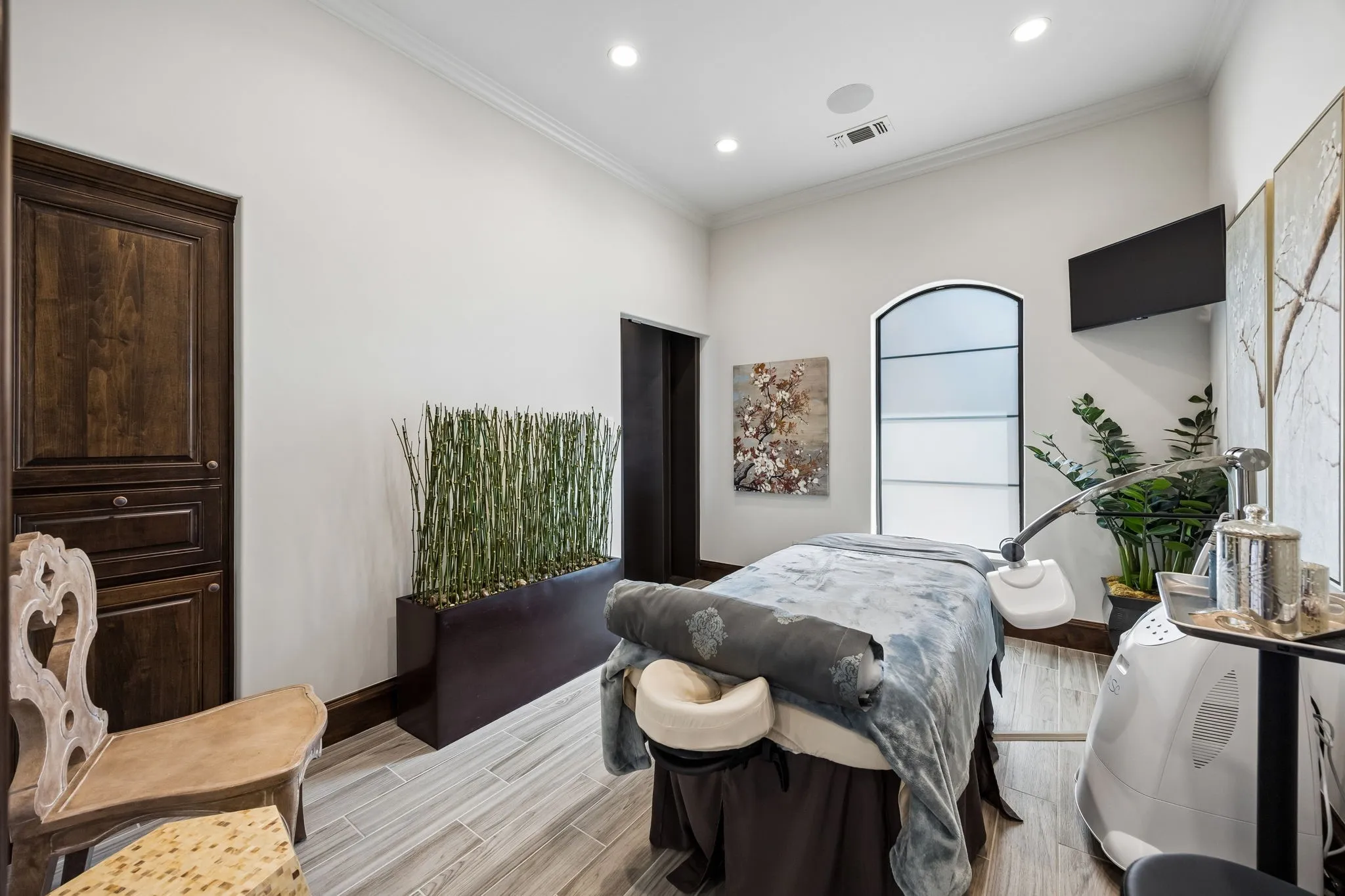 Spa and Message Room off of Primary Suite