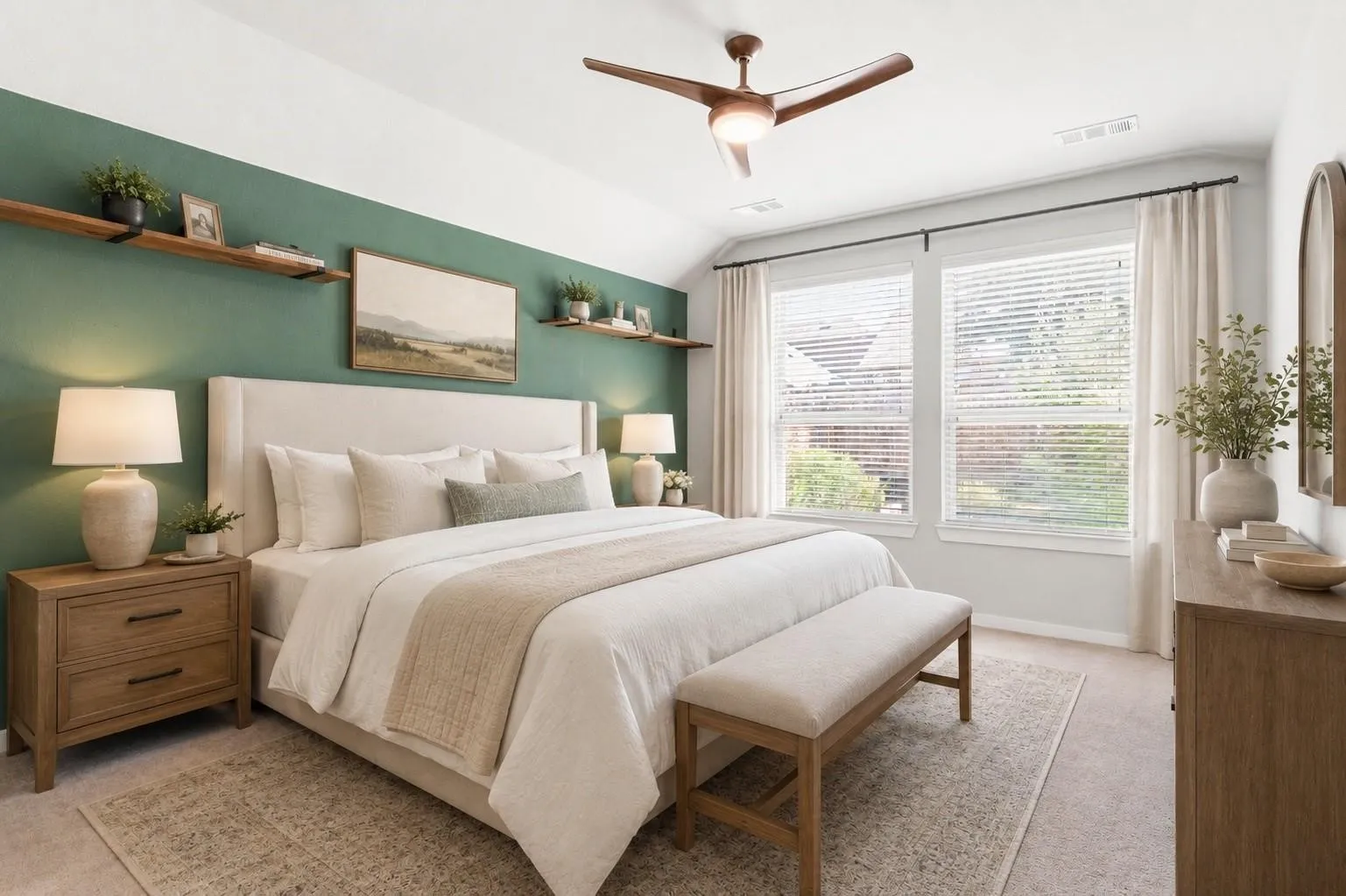 Virtually Staged - Primary Bedroom