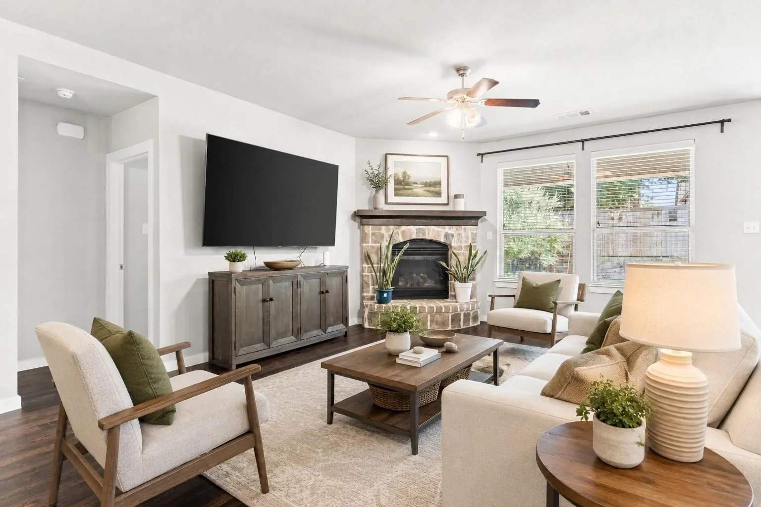Virtually Staged - Living Room