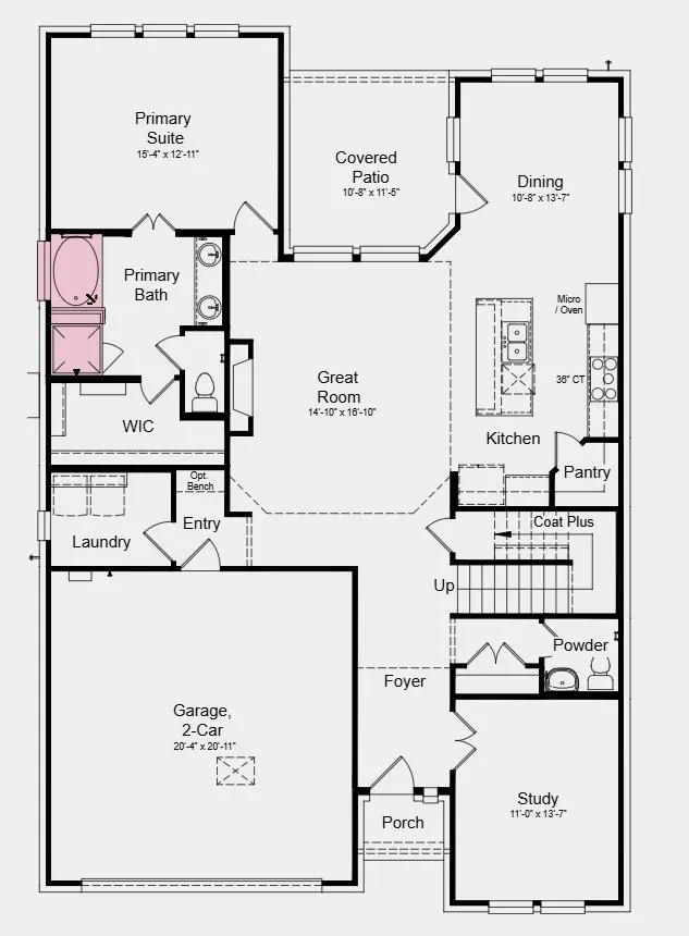 Additional Highlights Include: upgraded flooring and countertops, outdoor gas drop, whole house blinds, and all appliances included.