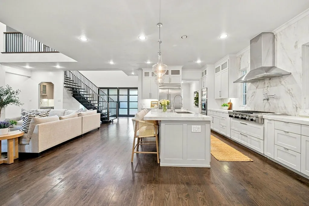 You can instantly feel how intelligently this main floor is laid out; every square foot flows purposefully into the next, giving you an effortless sense of balance, breathability, and functional space that never feels wasted or crowded