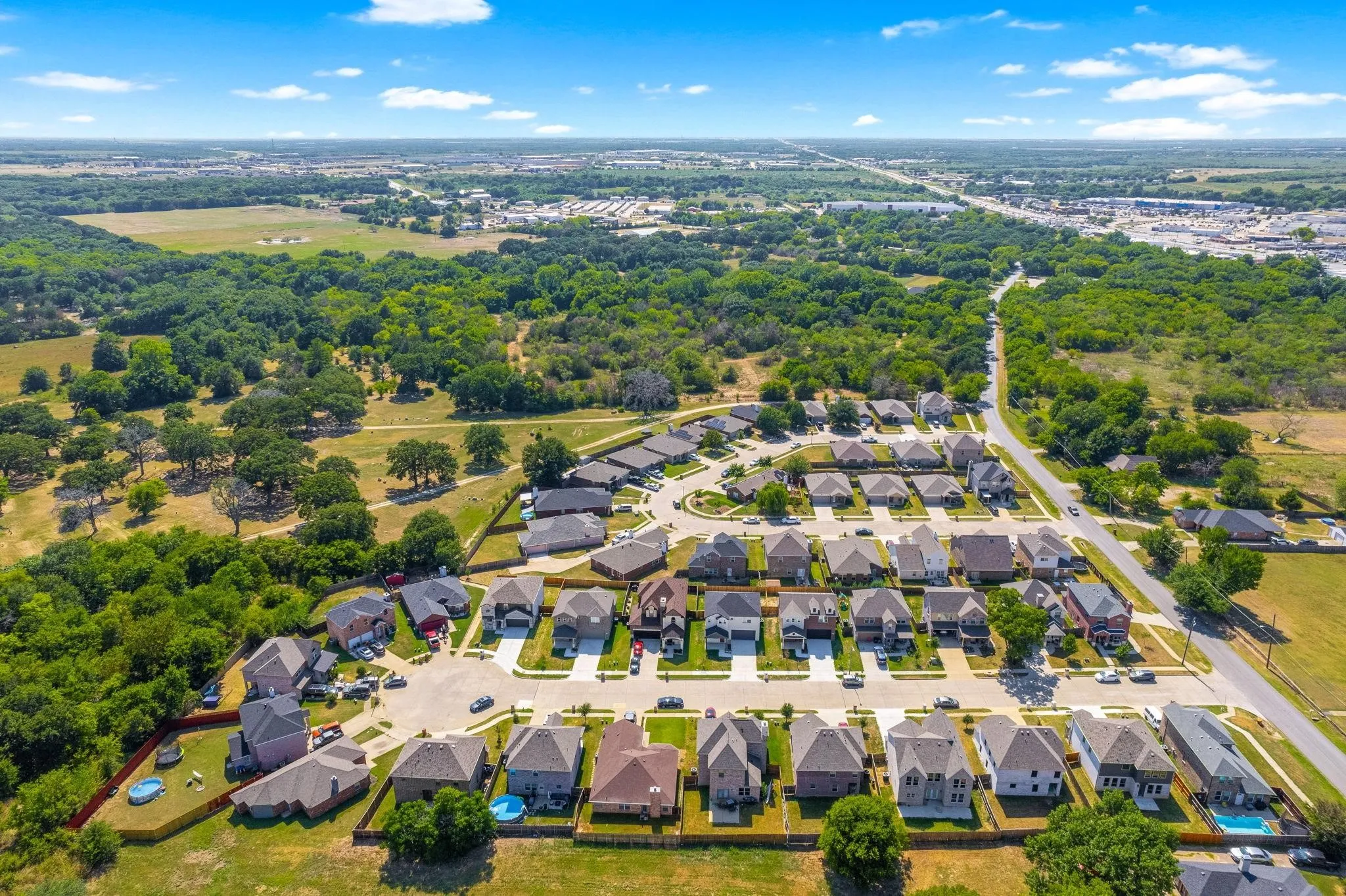 Aerial View-Subdivision