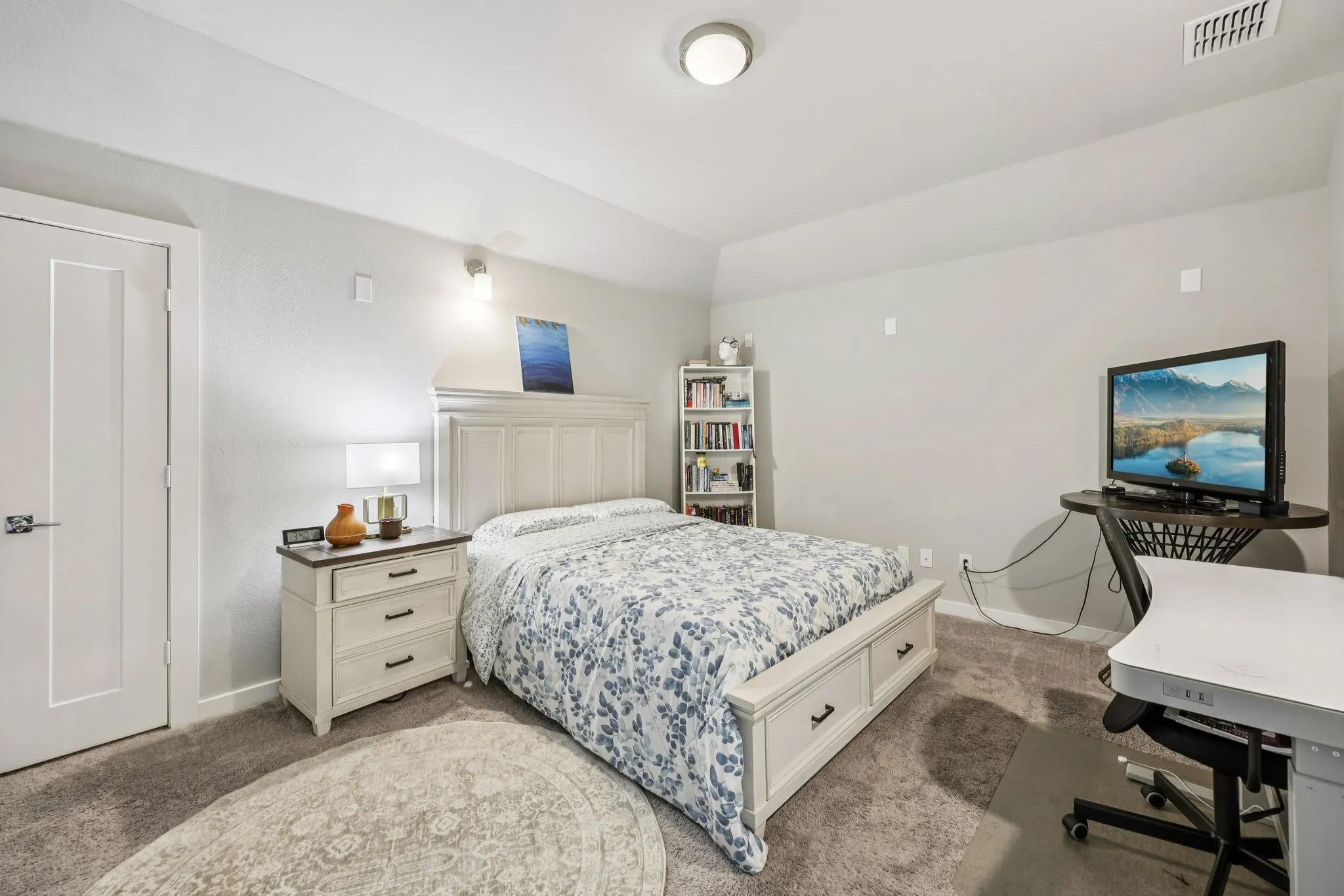 Media room - currently used as a bedroom