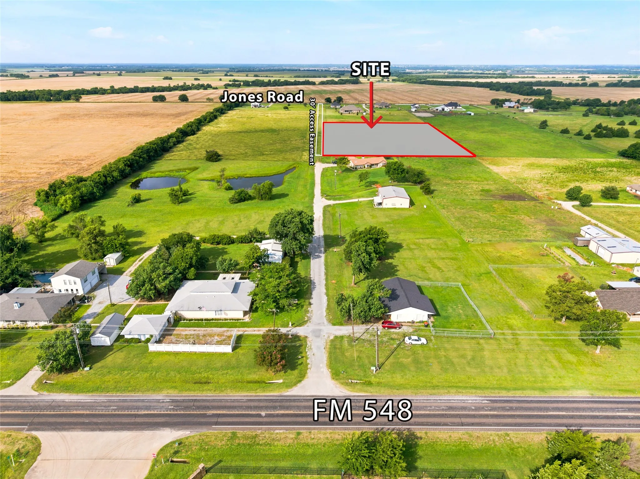 1 Miles from FM 548, and South of I-30 & North of Hwy 276