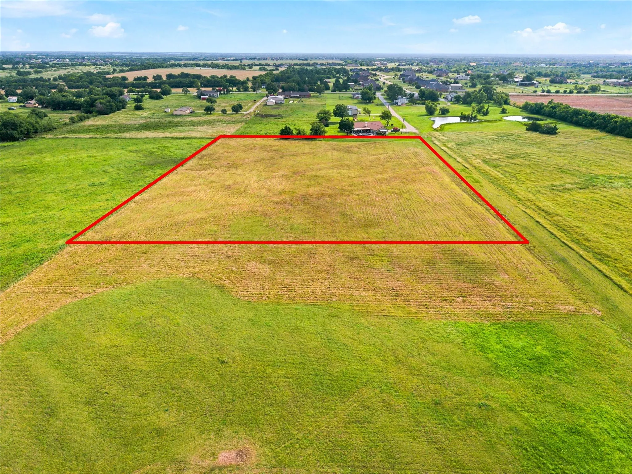 4AC - Water would need to be brought to property.  Water Provider:  Blackland Water Supply; Electric Available.  Seller can help buyer navigate the water supply
