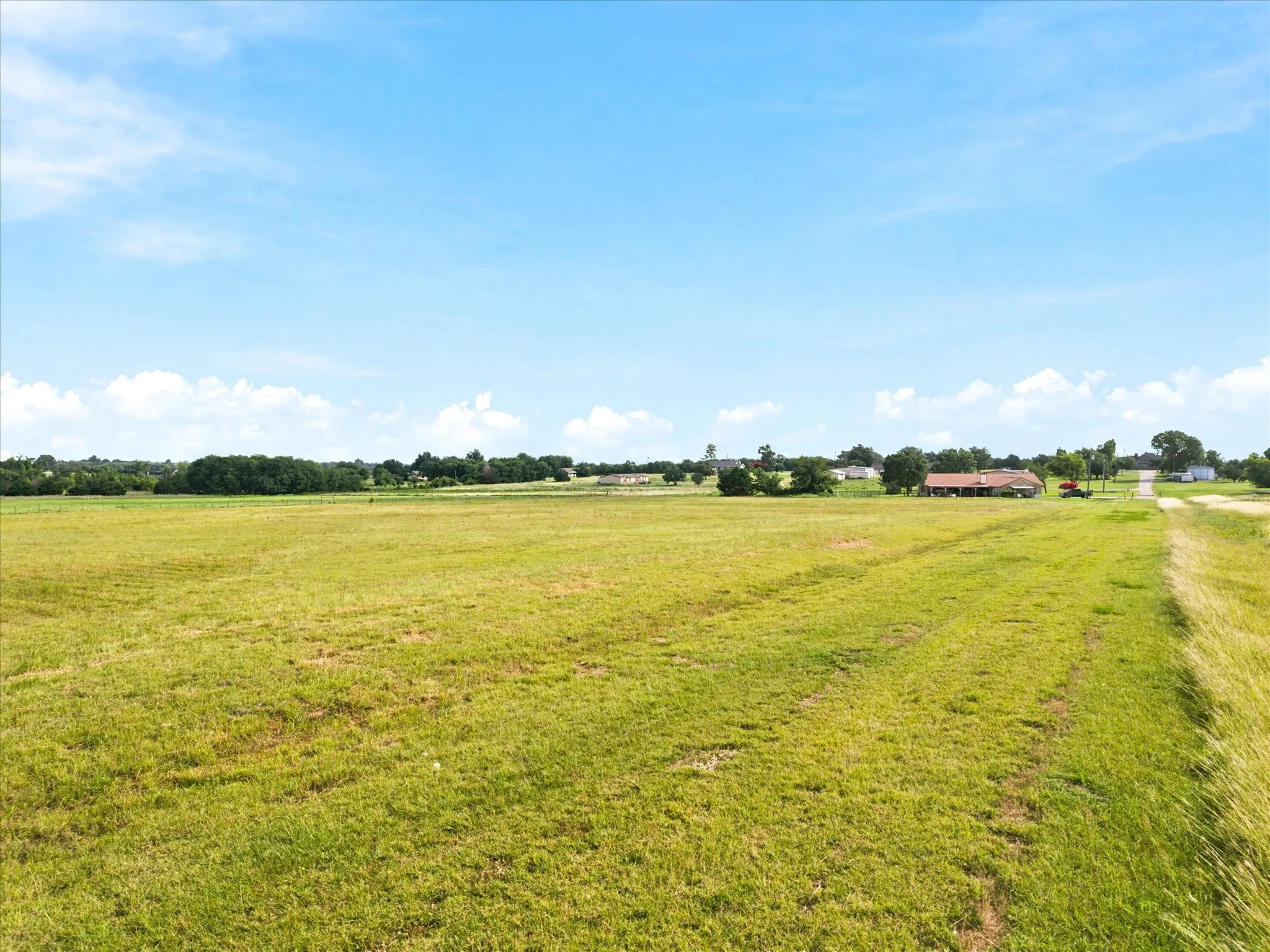 Looking East of the property toward FM 548