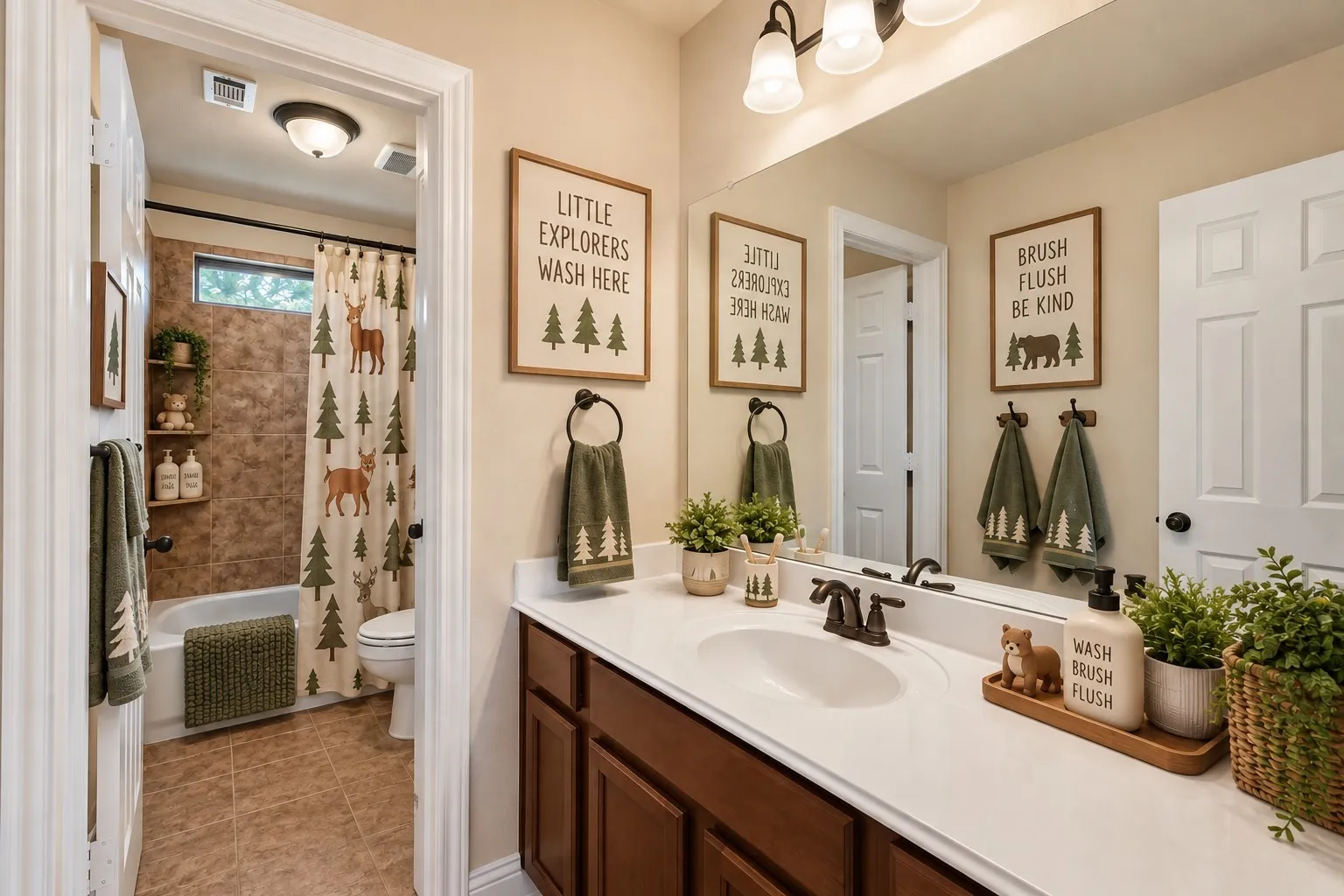 Jack and Jill bath