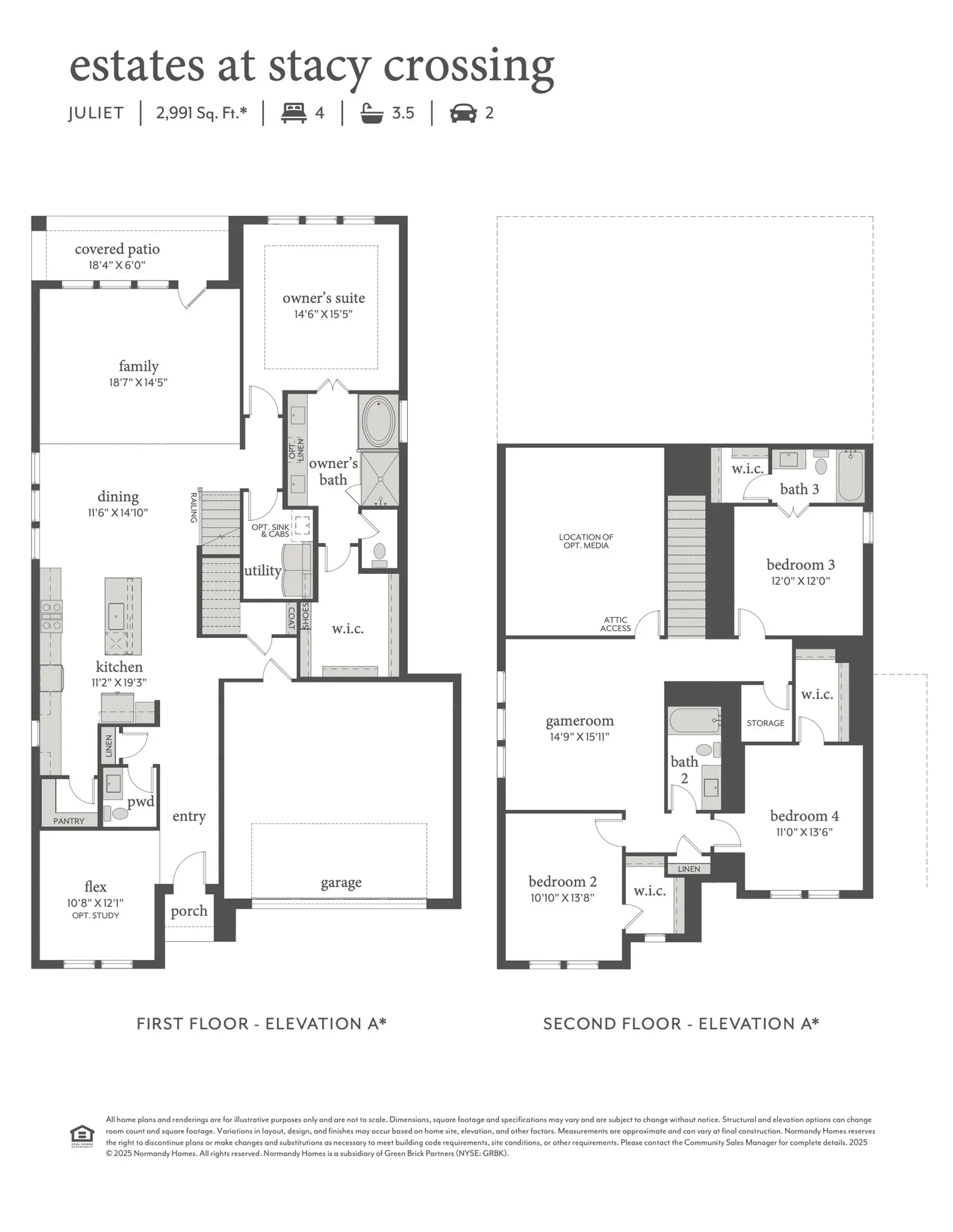 Our Juliet plan offers great entertaining spaces both inside and out, upstairs and down!