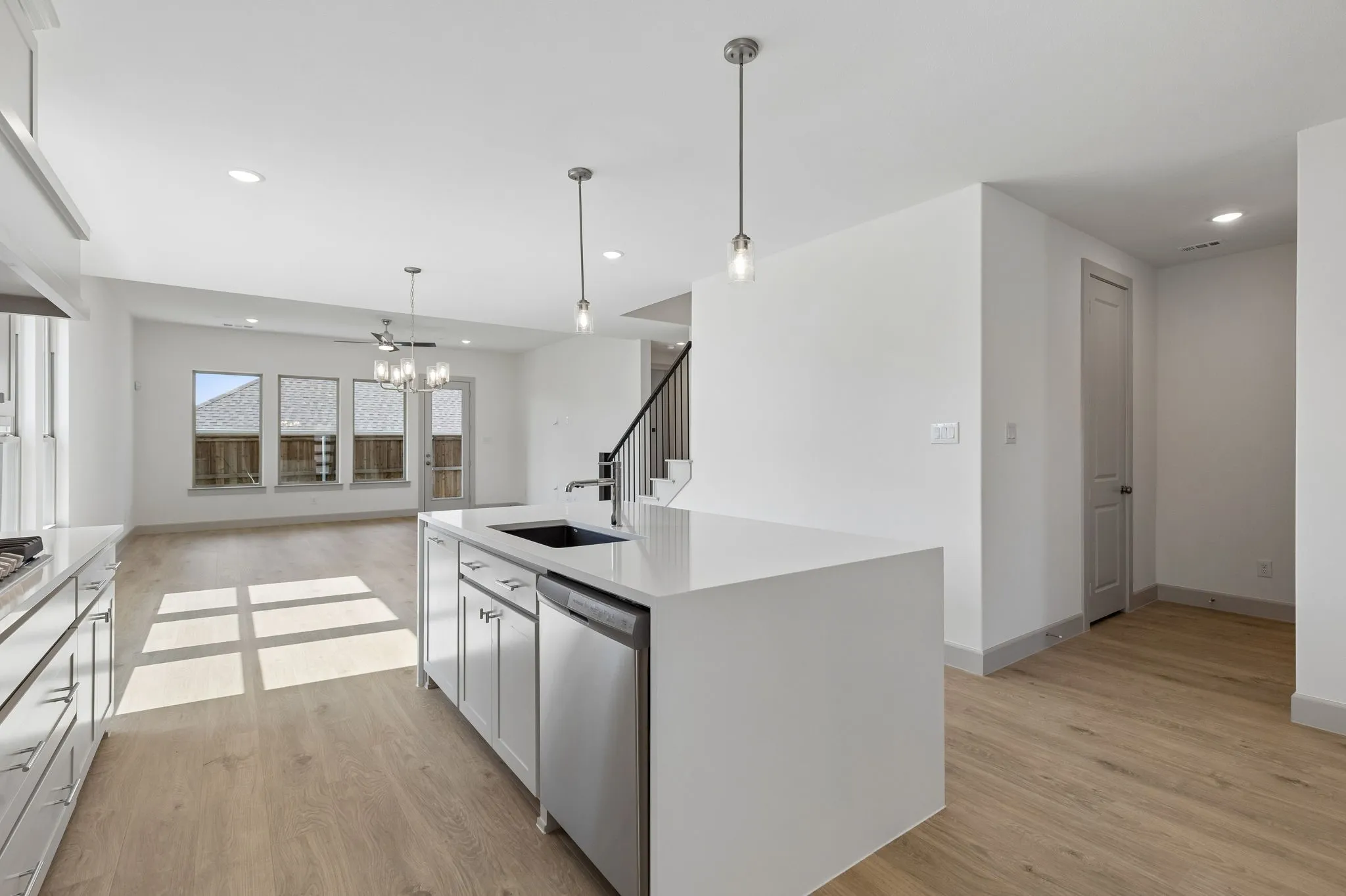 Open to the living and dining rooms, entertaining is a breeze in this great home!