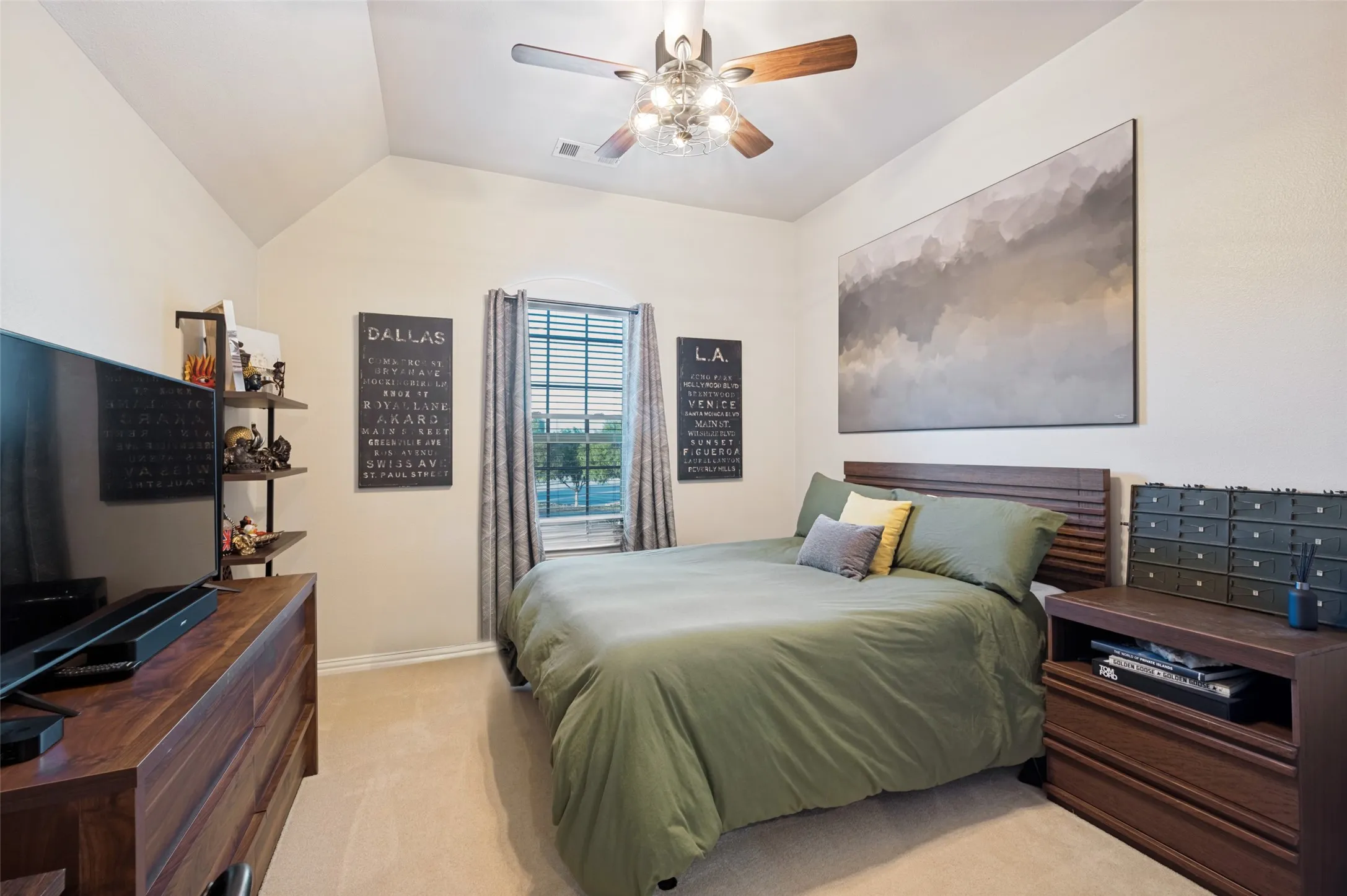 Bright and spacious secondary bedroom with plush carpet underfoot, generous closet space, and plenty of room to personalize.