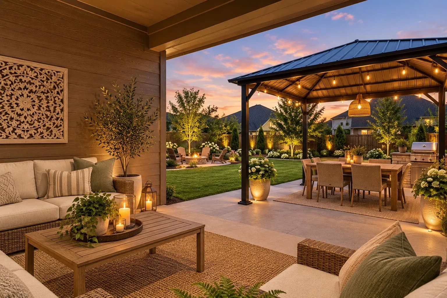 VIRTUALLY STAGED / AI-GENERATED – Furnishings and decor shown are for visualization purposes only