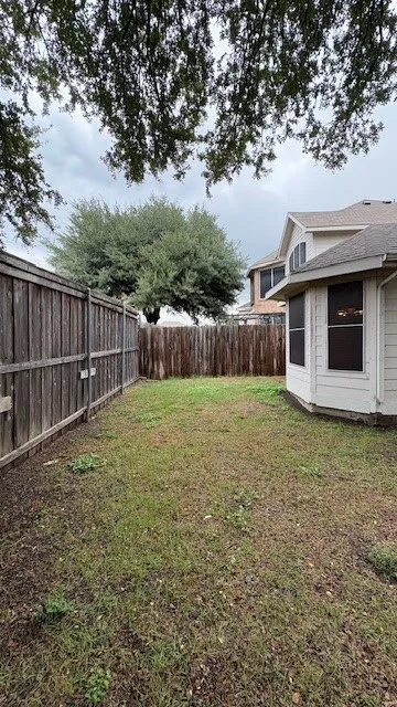 Fenced in Backyard!